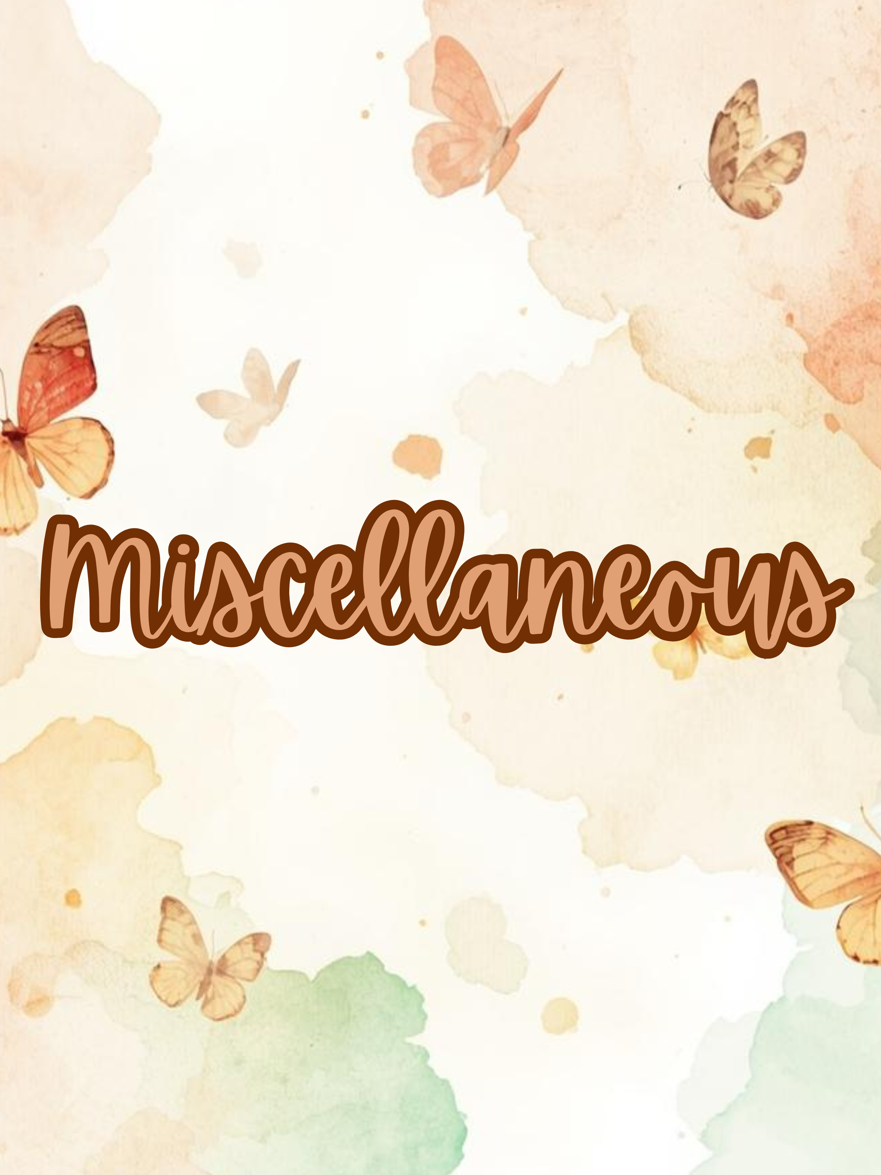 Miscellaneous
