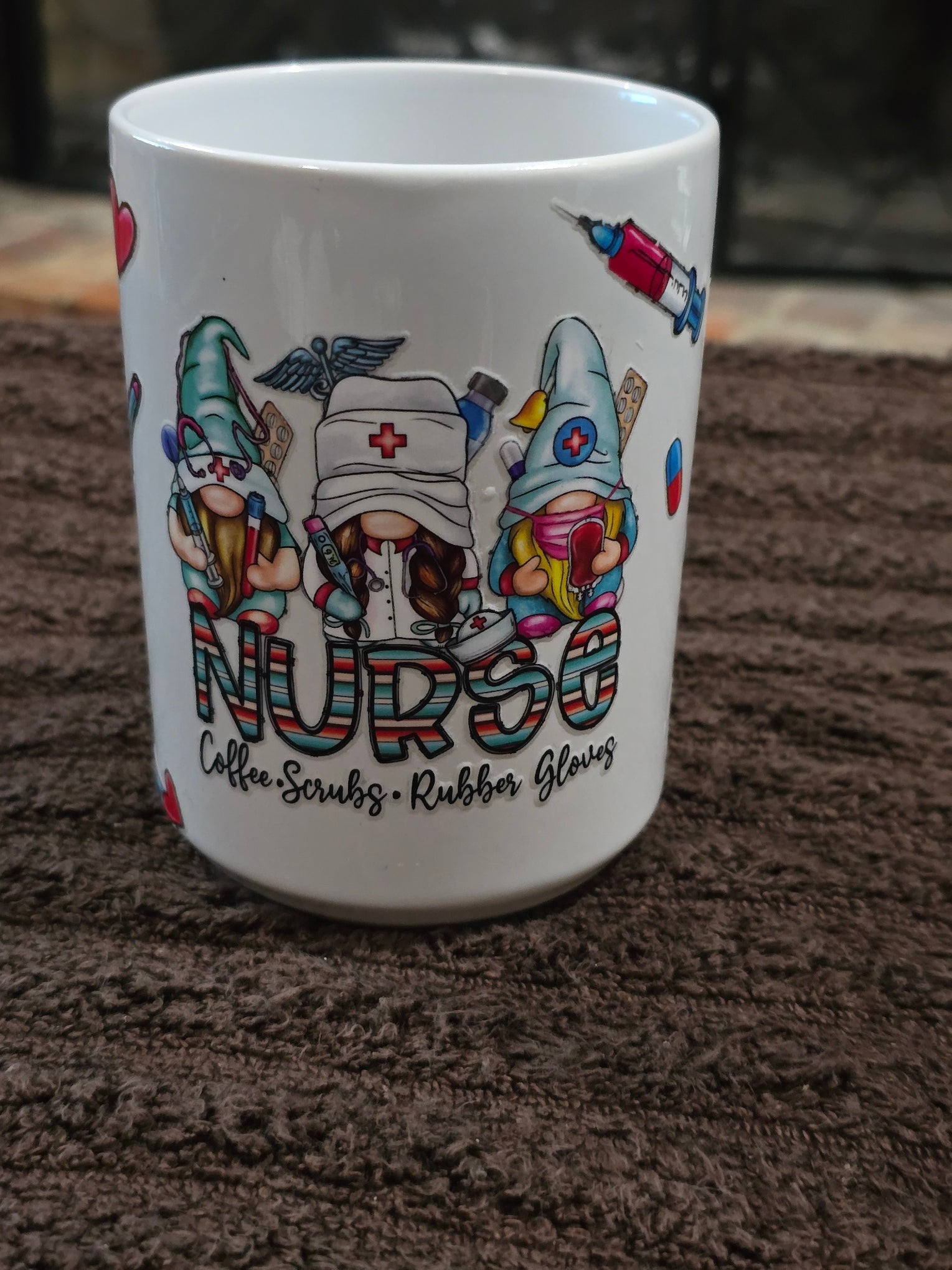 15oz "Nurse Life" Ceramic Mug
