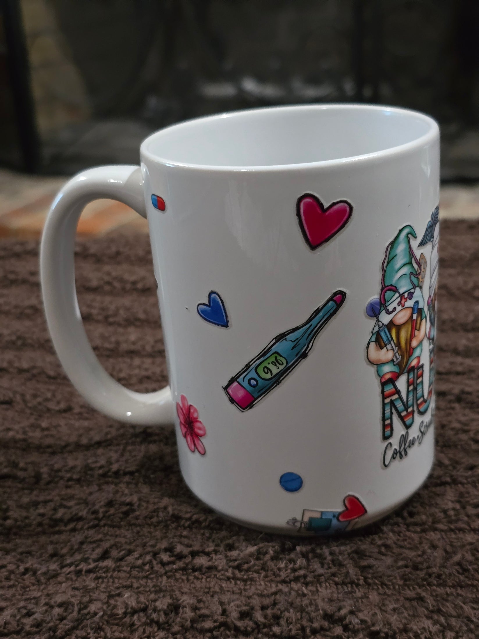 15oz "Nurse Life" Ceramic Mug