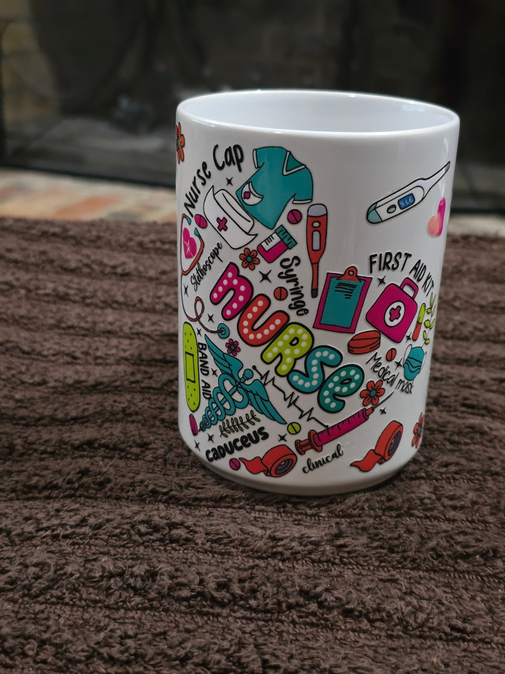 15oz "Nurse" Ceramic Mug