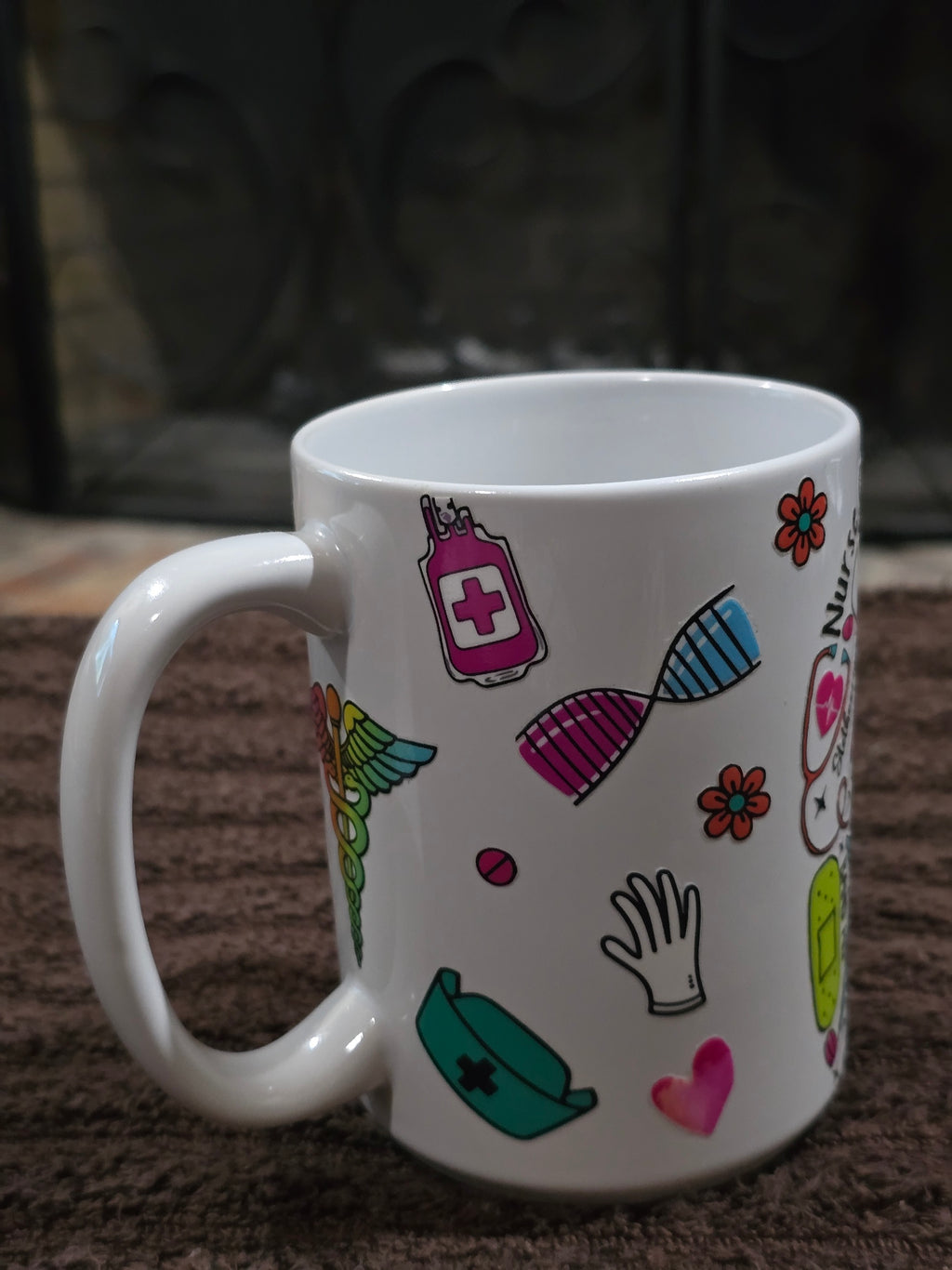 15oz "Nurse" Ceramic Mug