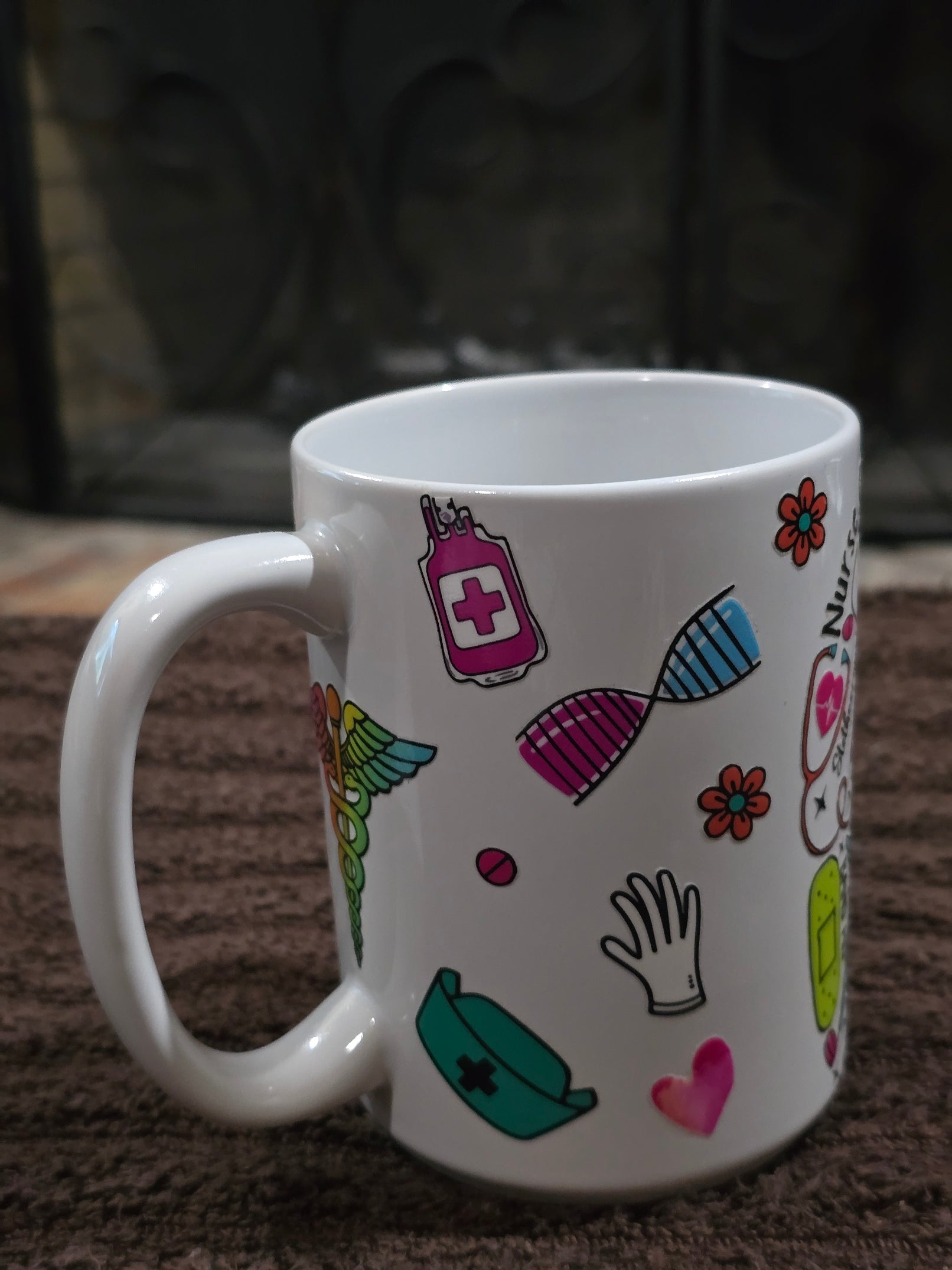 15oz "Nurse" Ceramic Mug