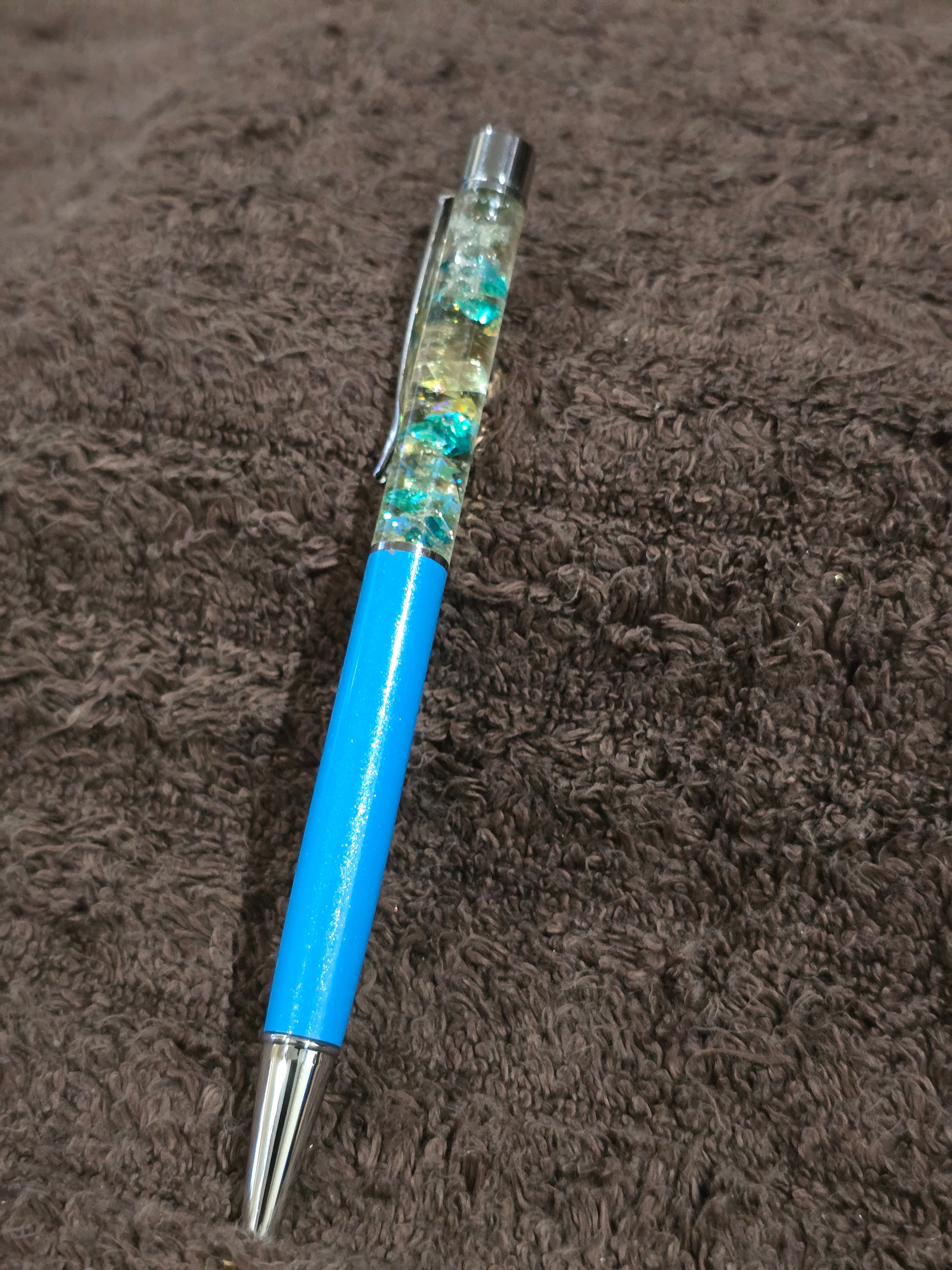 #04 "Ocean Breeze" Snow Globe Ink Pen