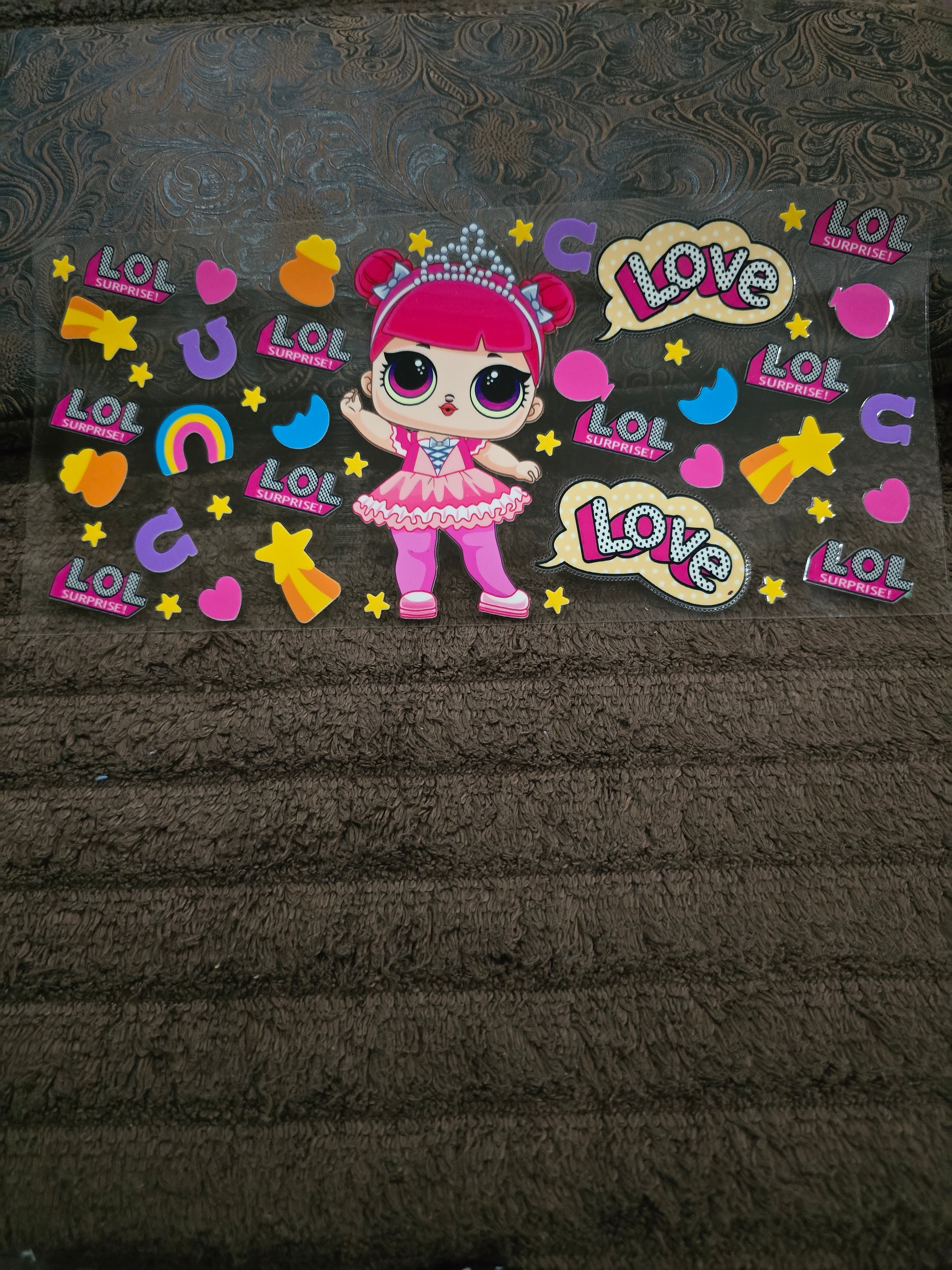 #117 "Ballerina Girl" UVDTF Decal