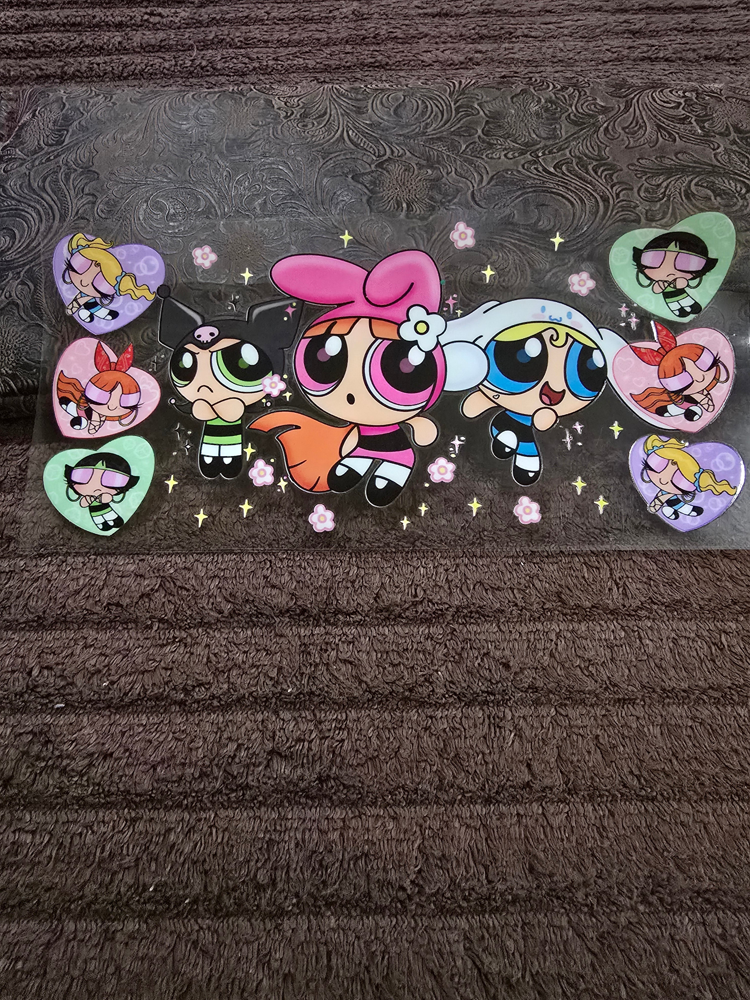 #128 "Powerpuff" UVDTF Decal