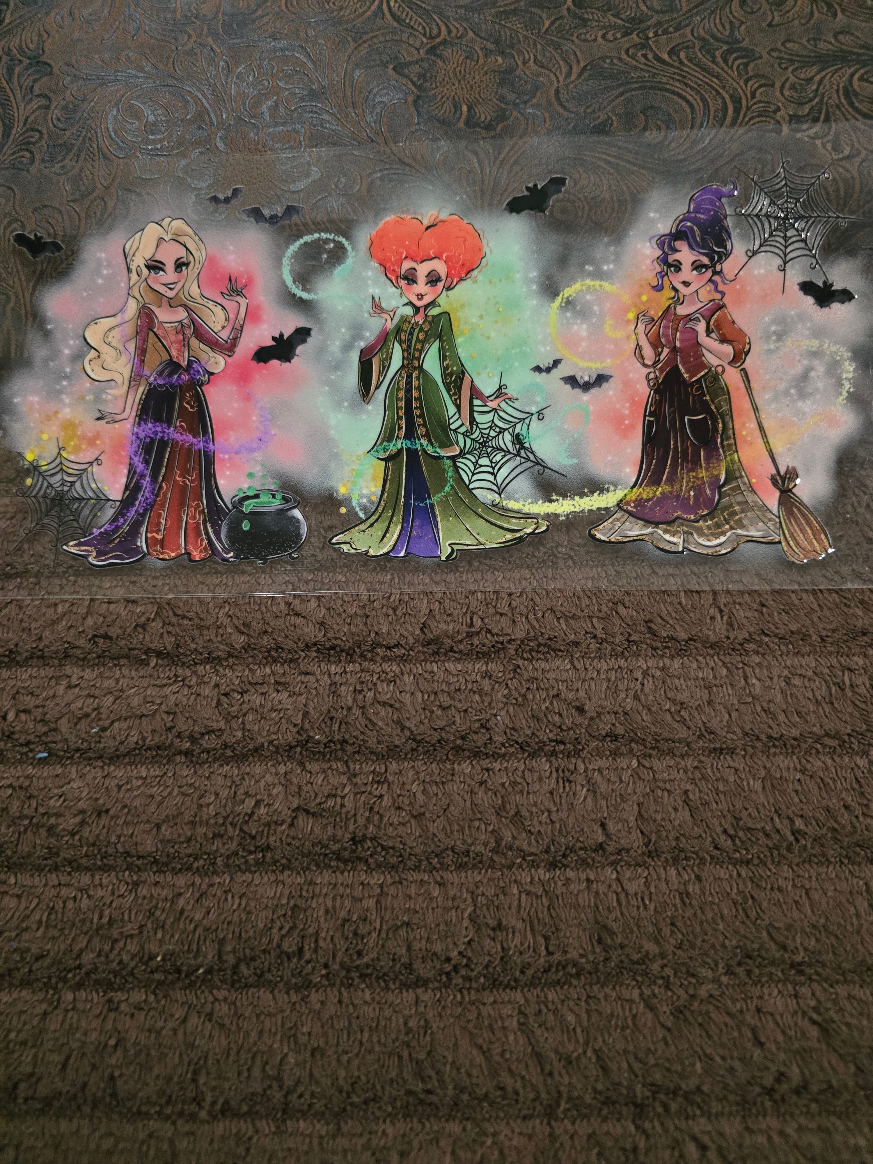 #134 "Witchy Sisters" UVDTF Decal