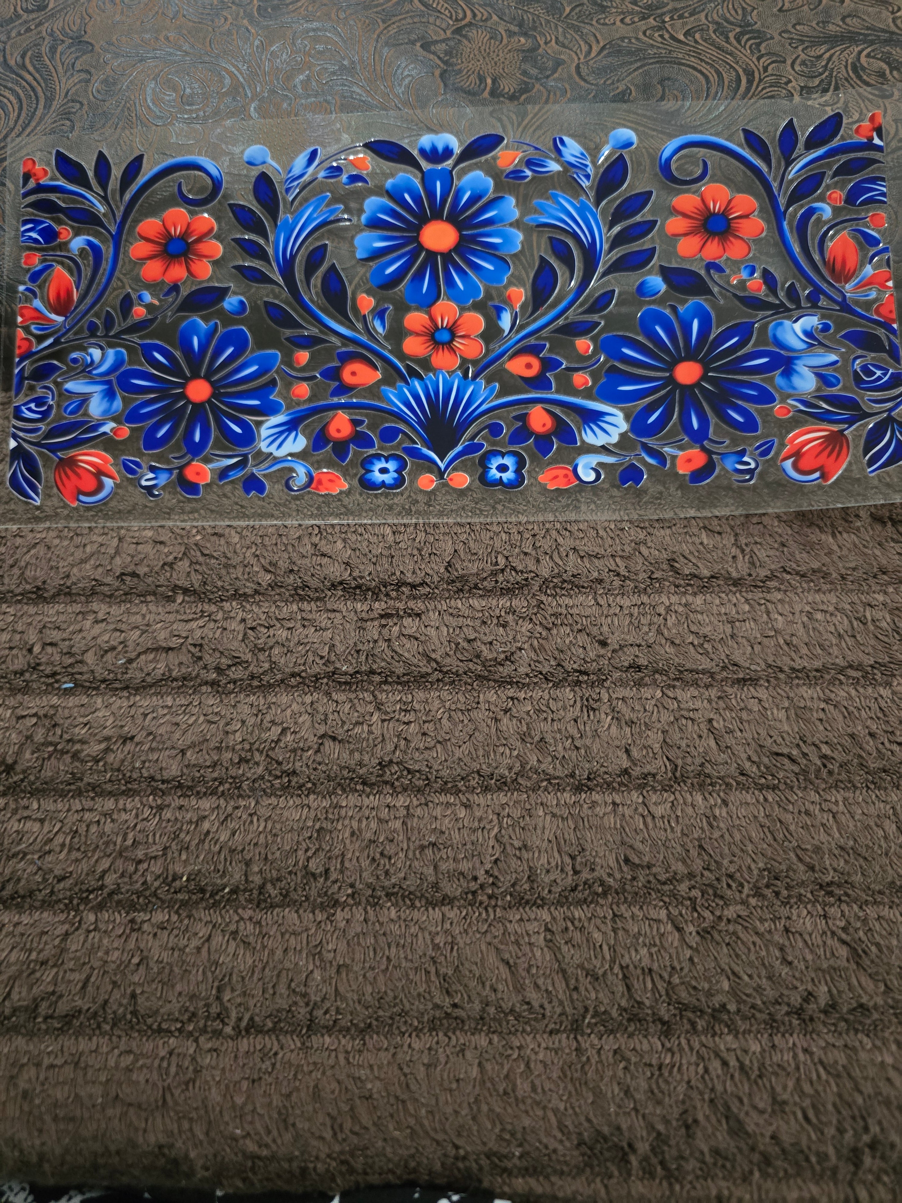 #200 "Floral Folk Art” UVDTF Decal