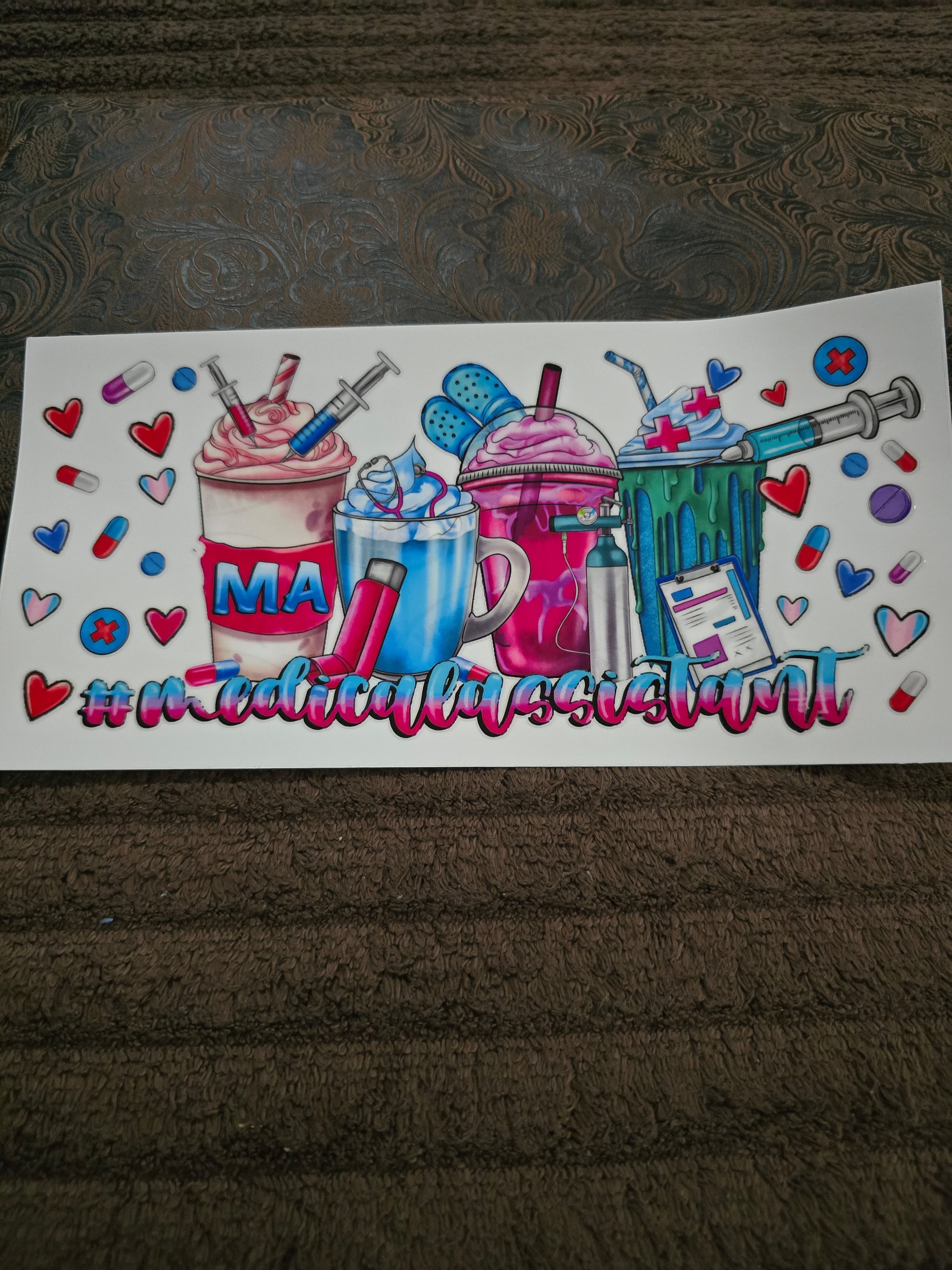 #37 "Medical Assistant" UVDTF Decal