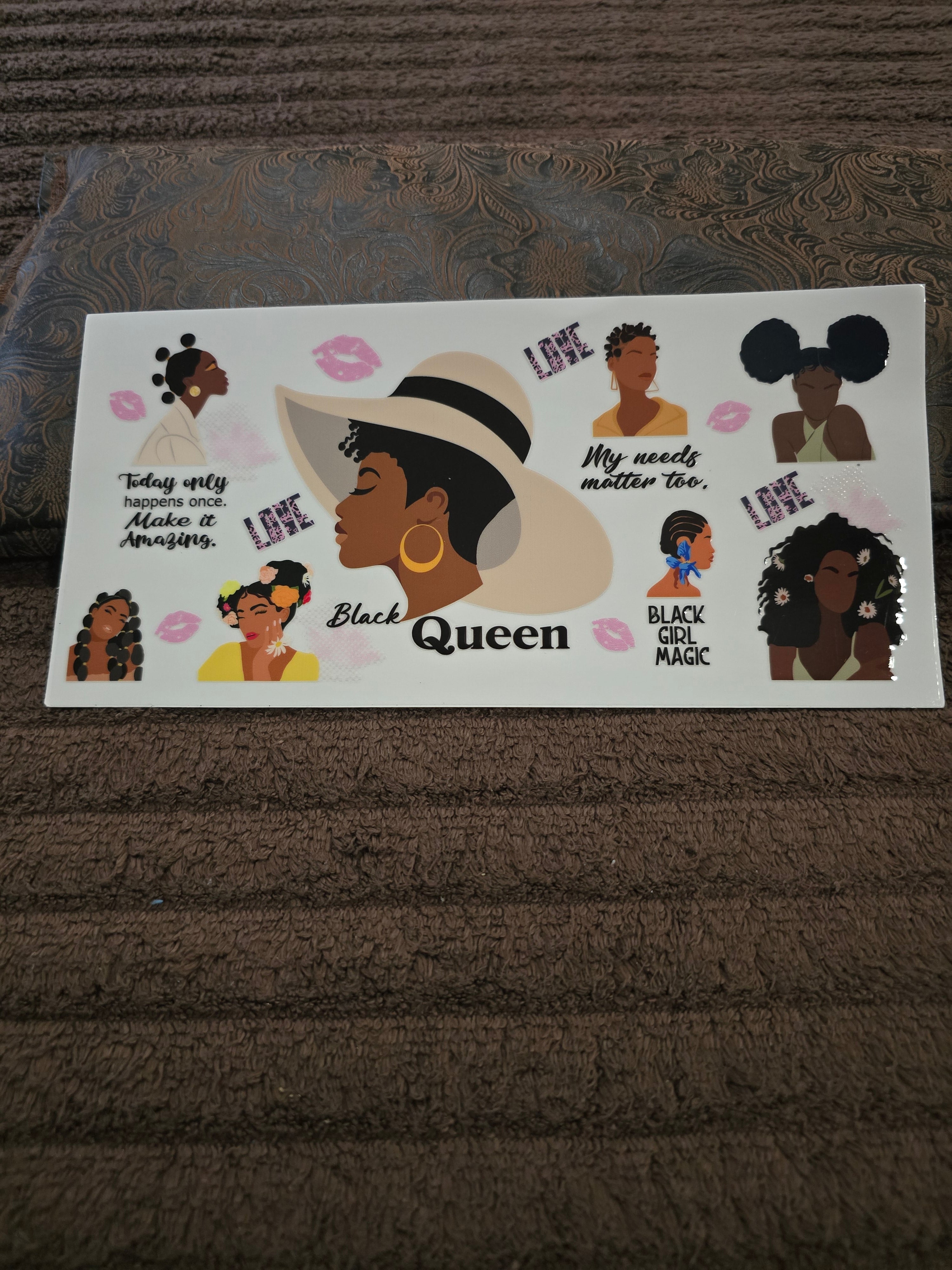 #67 "Black Queen" UVDTF Decal