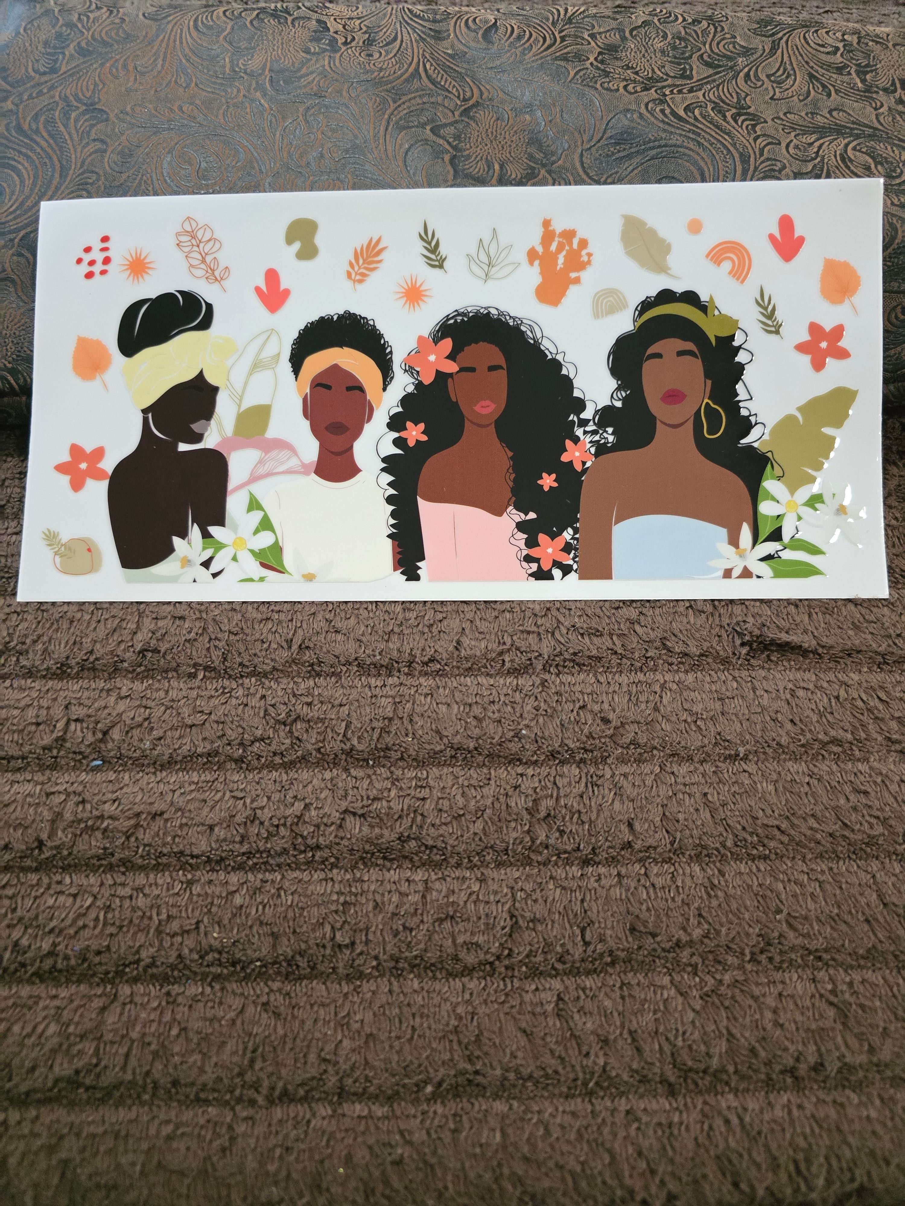 #70 "Empowered Women" UVDTF Decal