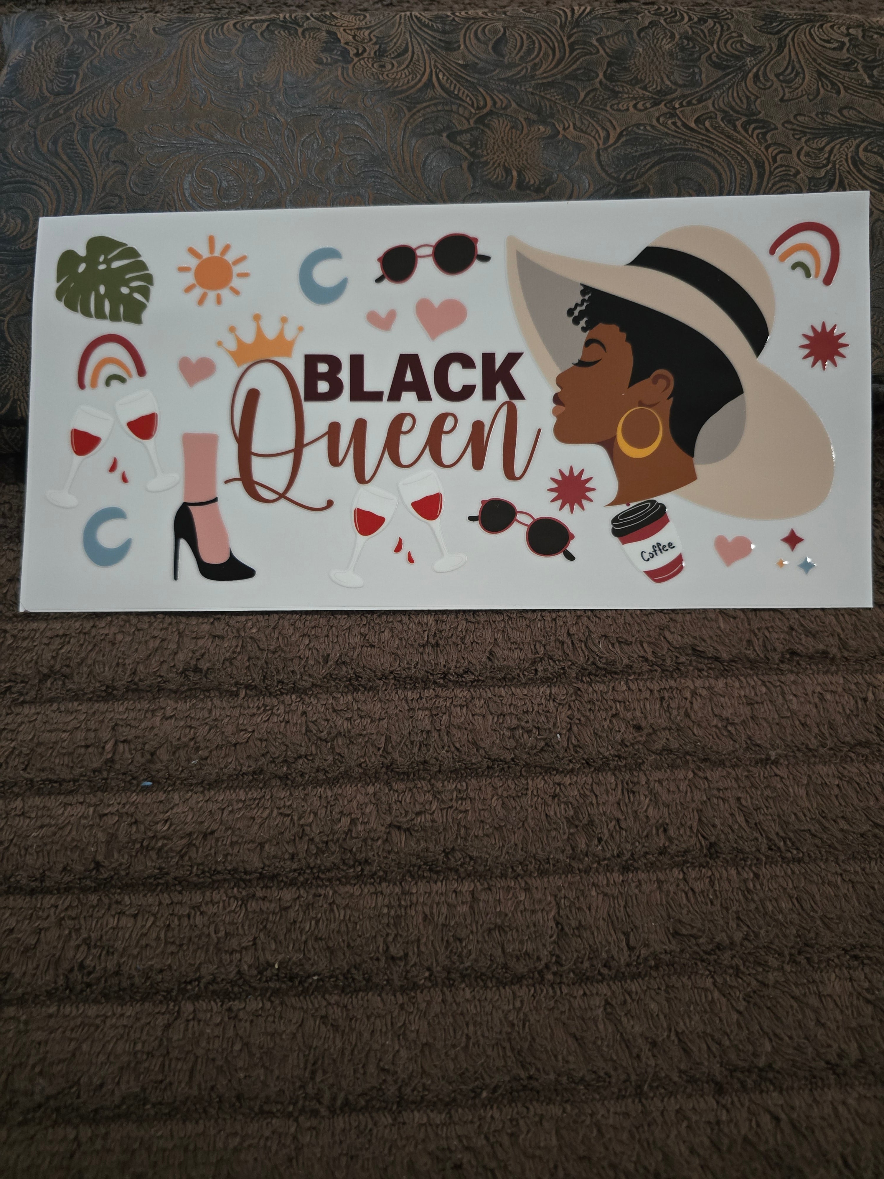 #81 "Black Queen" UVDTF Decal