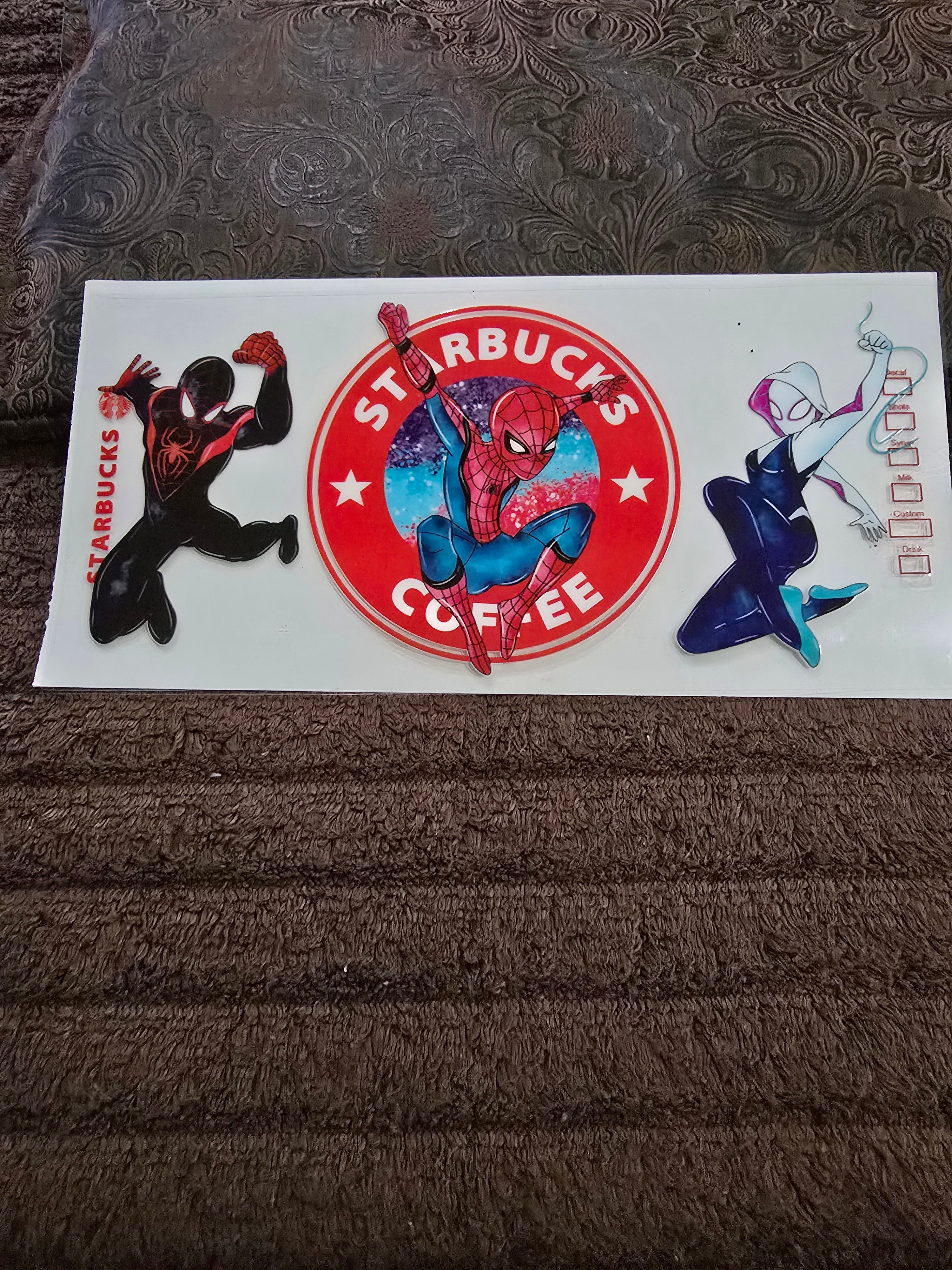 #43 "Spidey Trio" UVDTF Decal