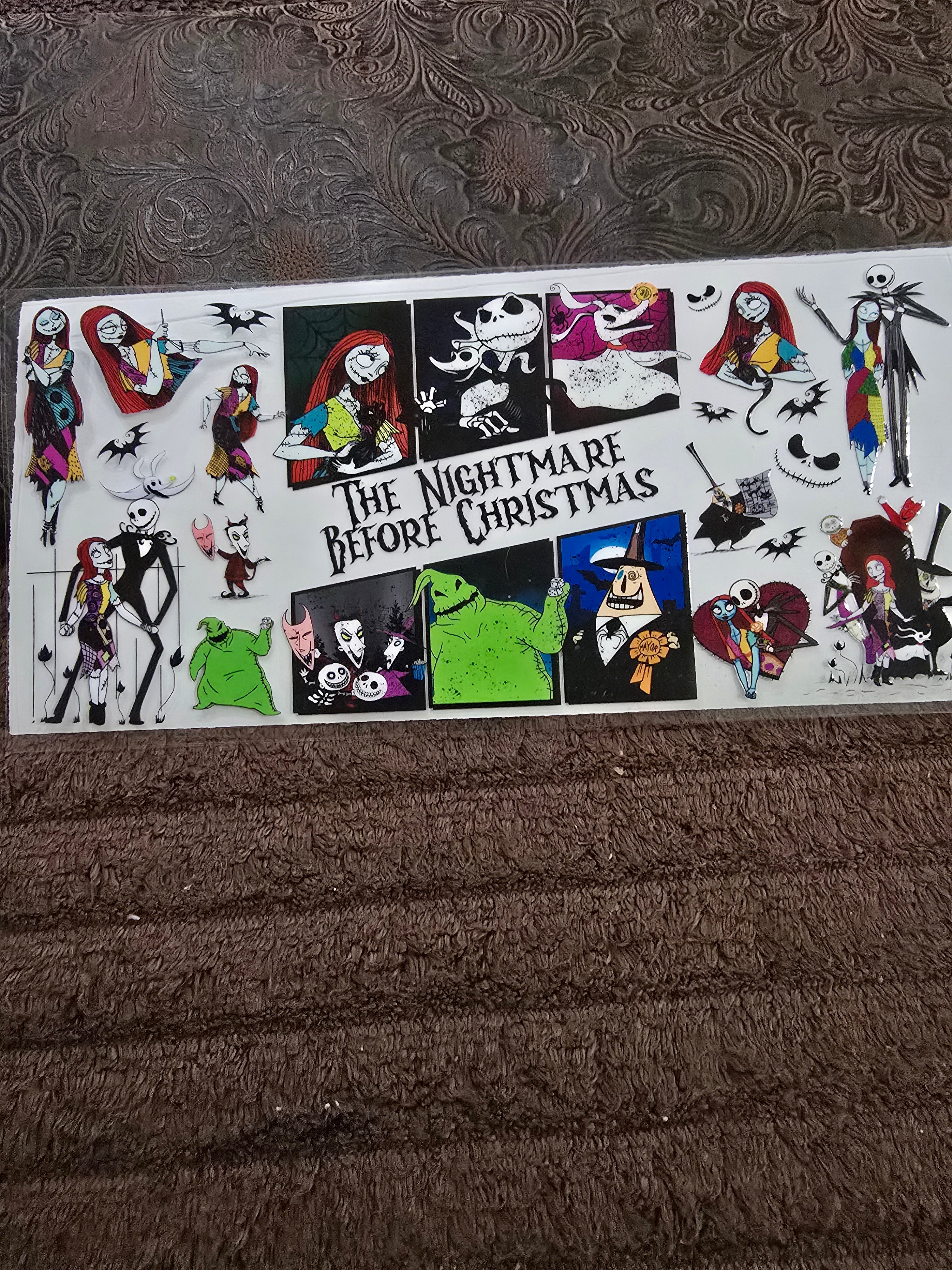 #176 "Nightmare Skeletons” UVDTF Decal