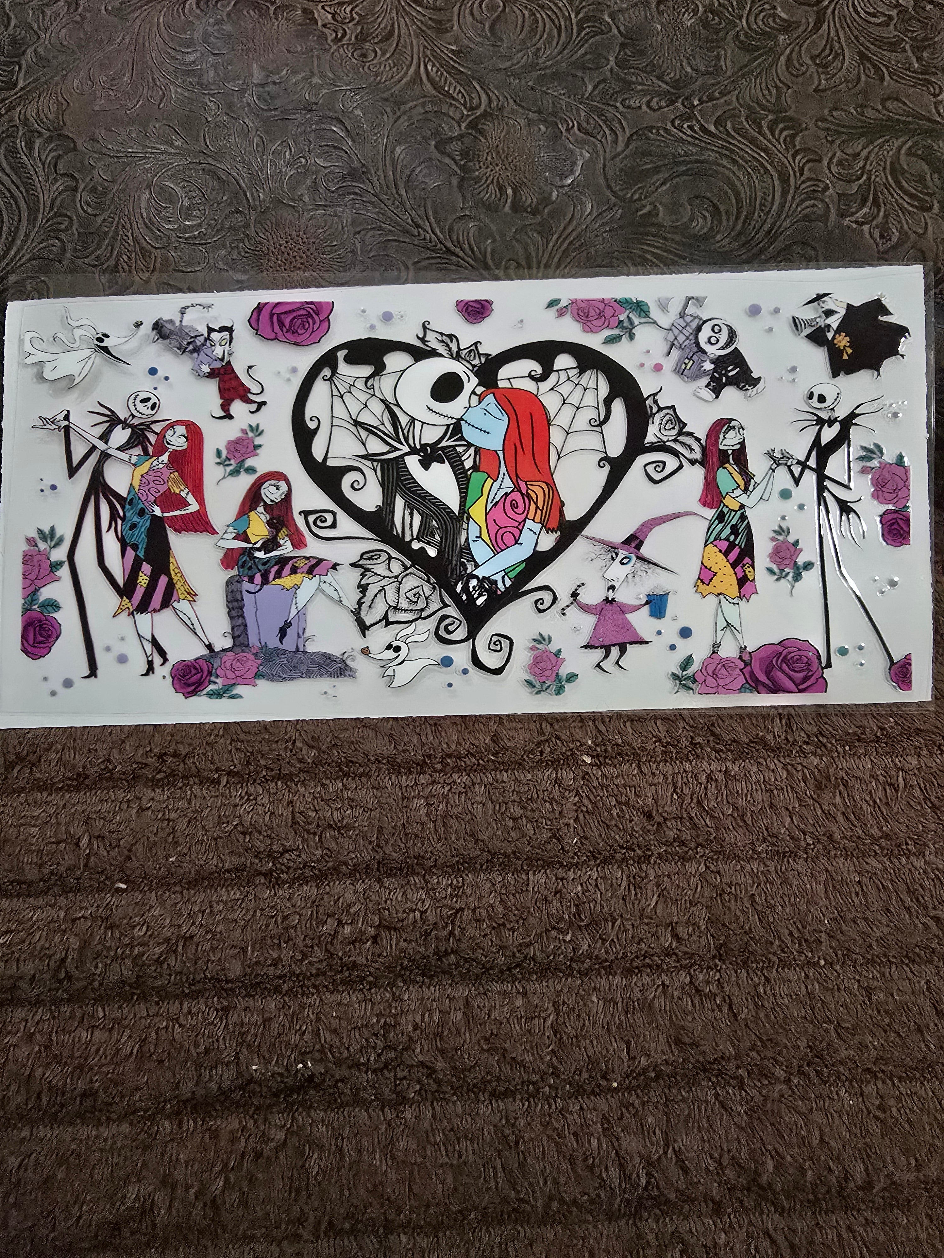 #161 "Gothic Love” UVDTF Decal