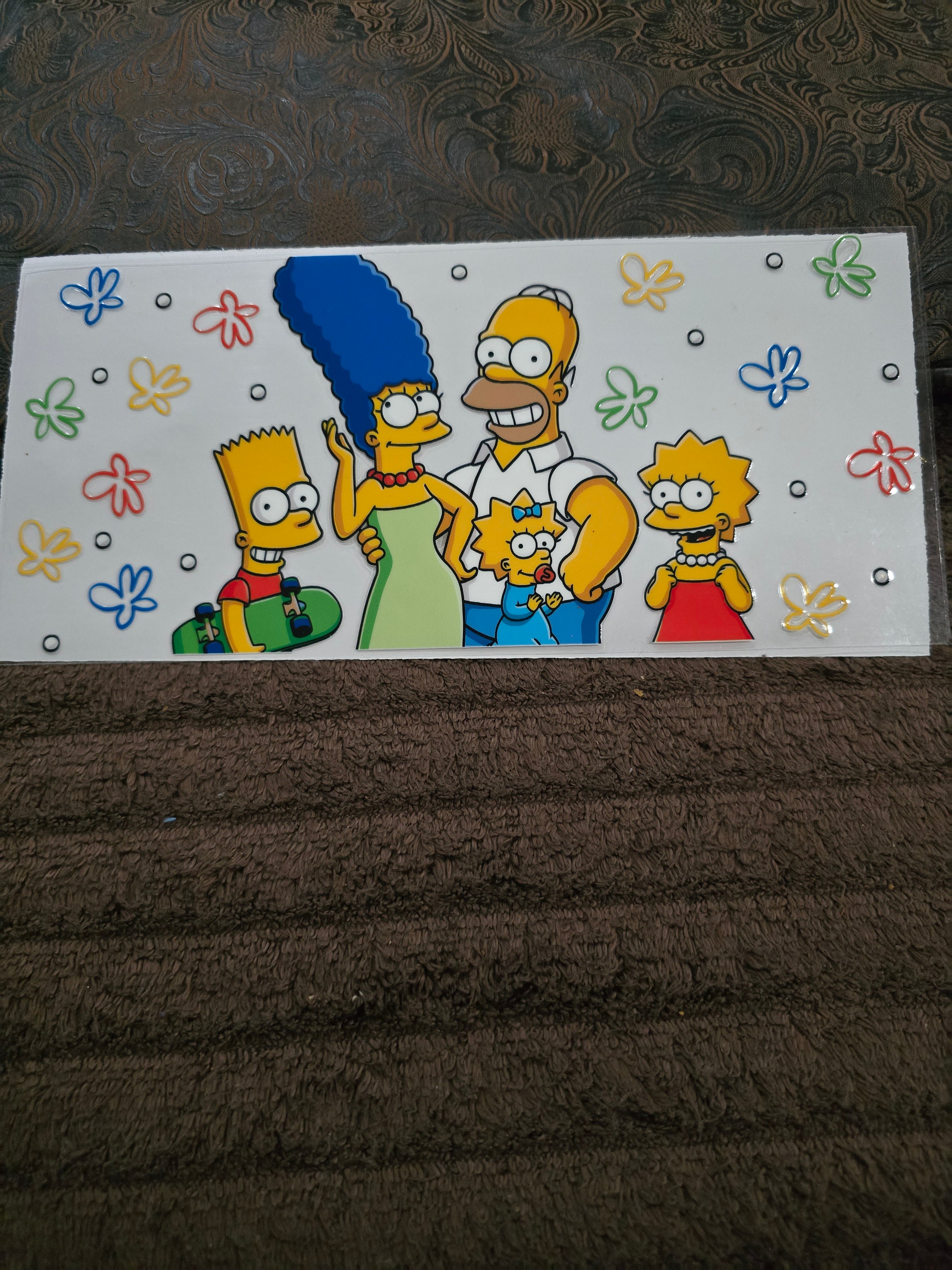 #167 “Simpson-Style Family” UVDTF Decal