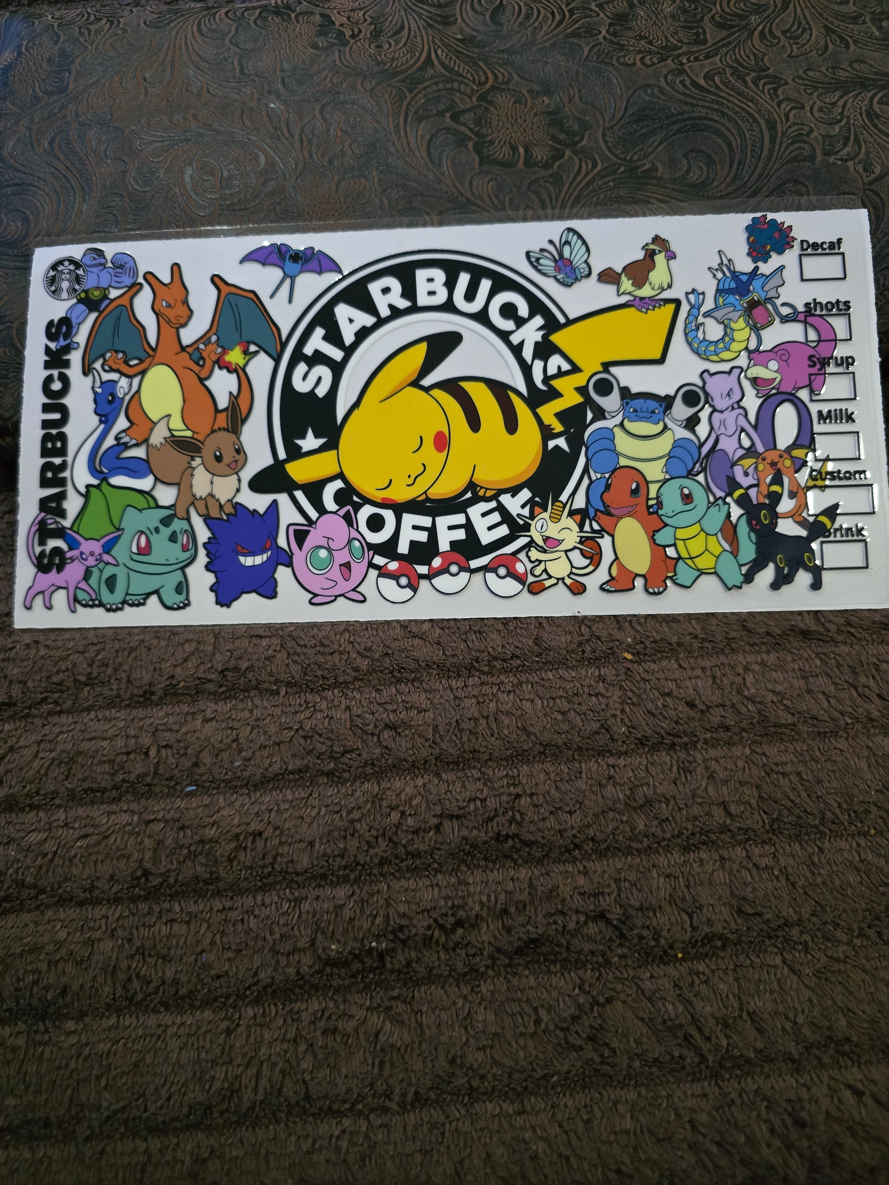#170 “Yellow Monster” UVDTF Decal