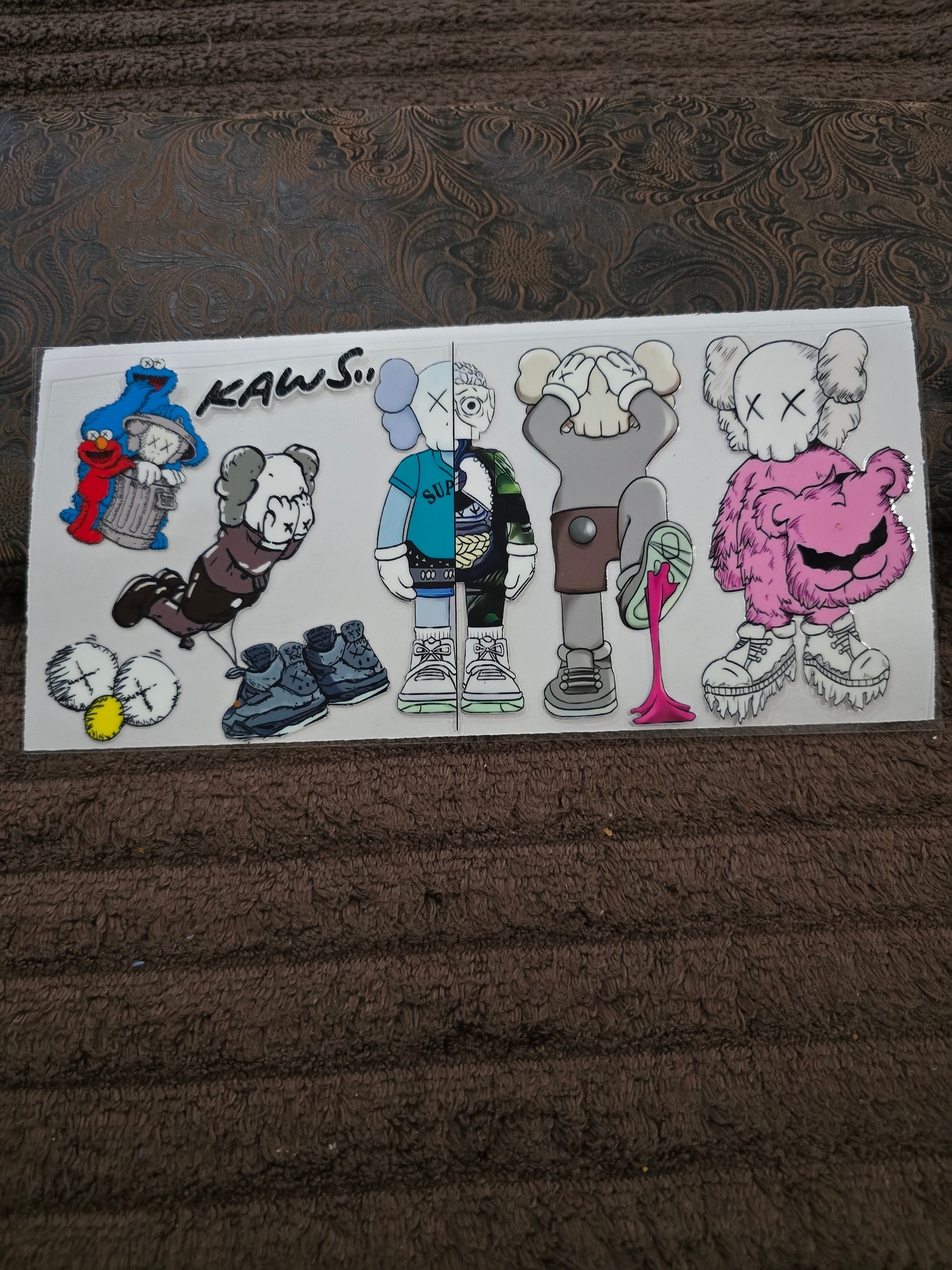 #172 “Kaws” UVDTF Decal