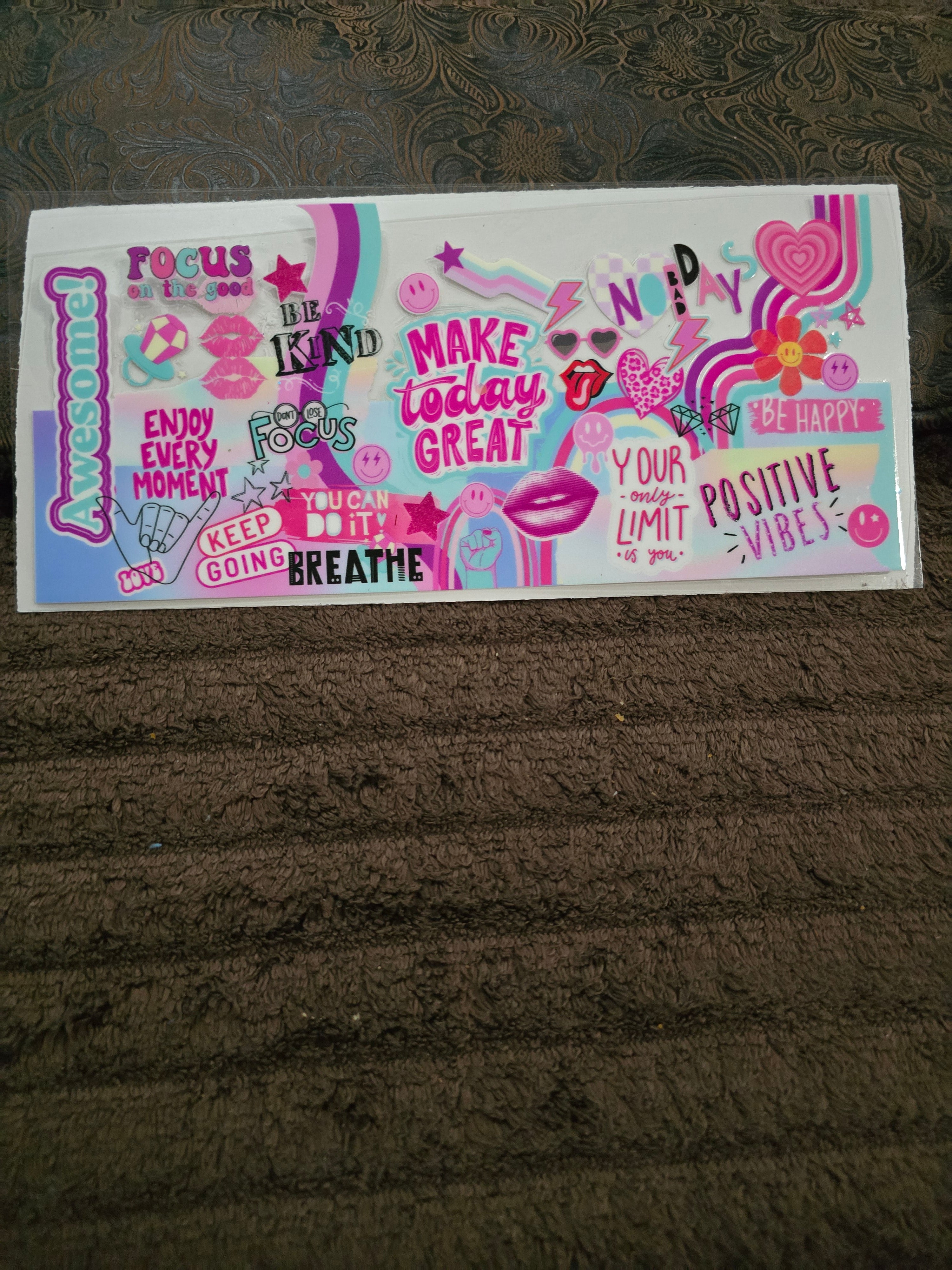 #179 "Make Today Great” UVDTF Decal