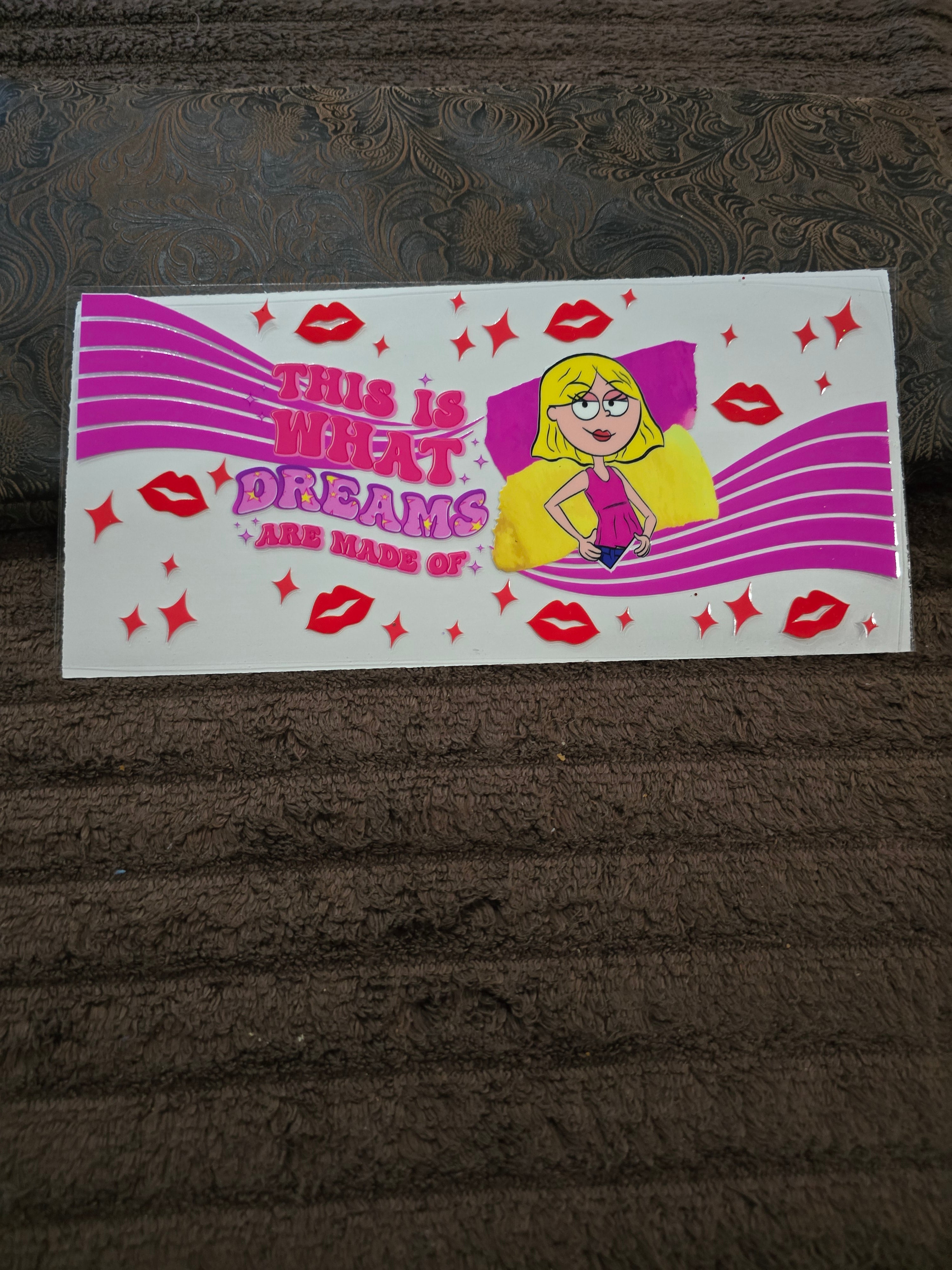 #183 "Dreams” UVDTF Decal