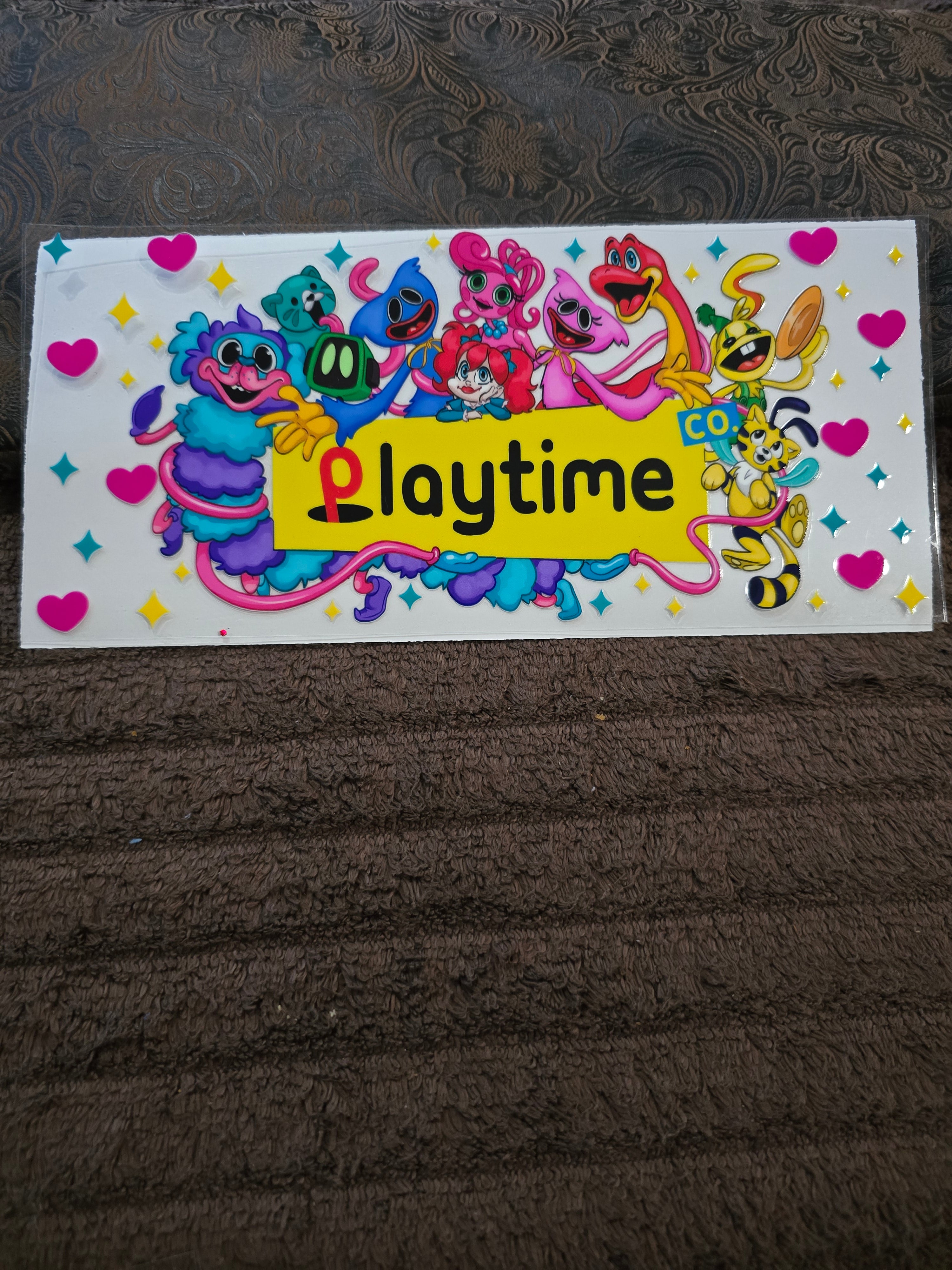 #194 "Playtime” UVDTF Decal