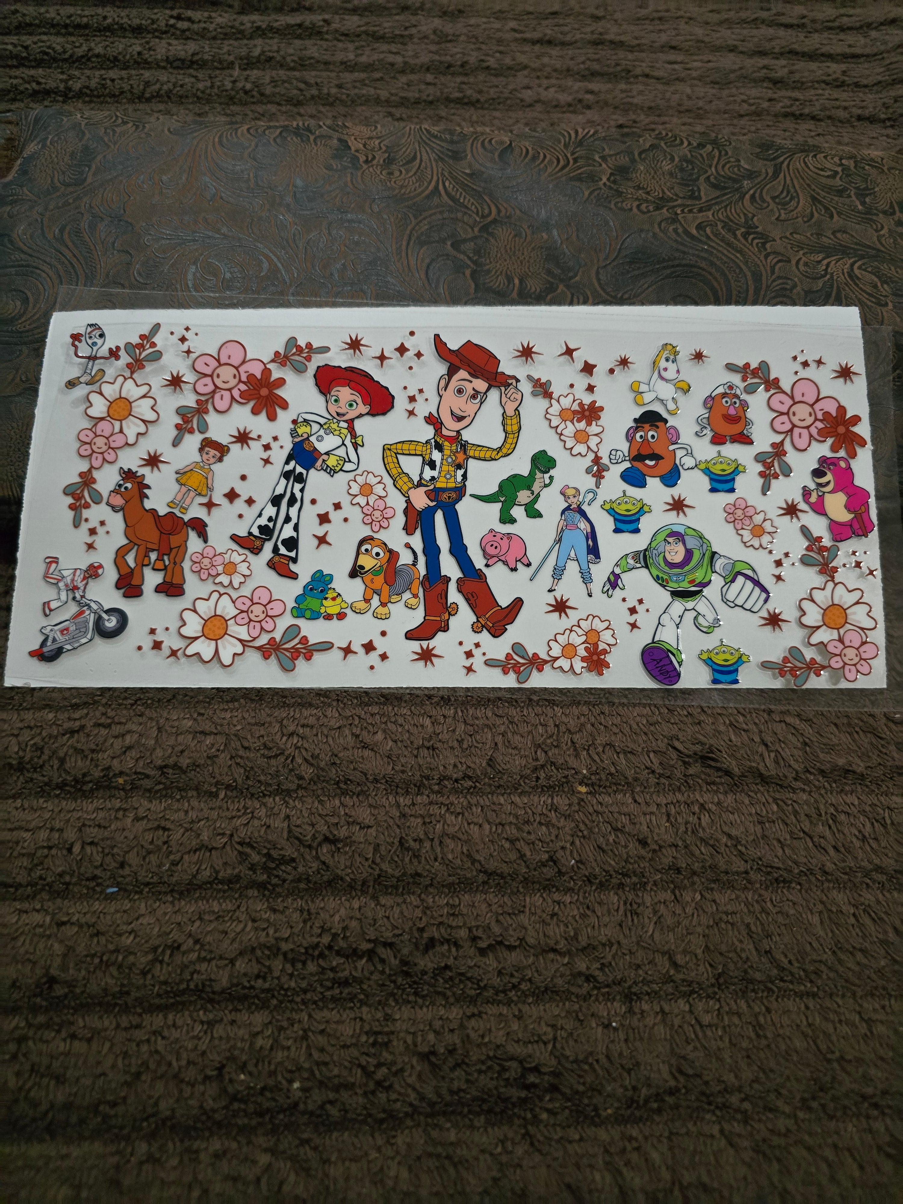 #198 "Stories of Toys” UVDTF Decal