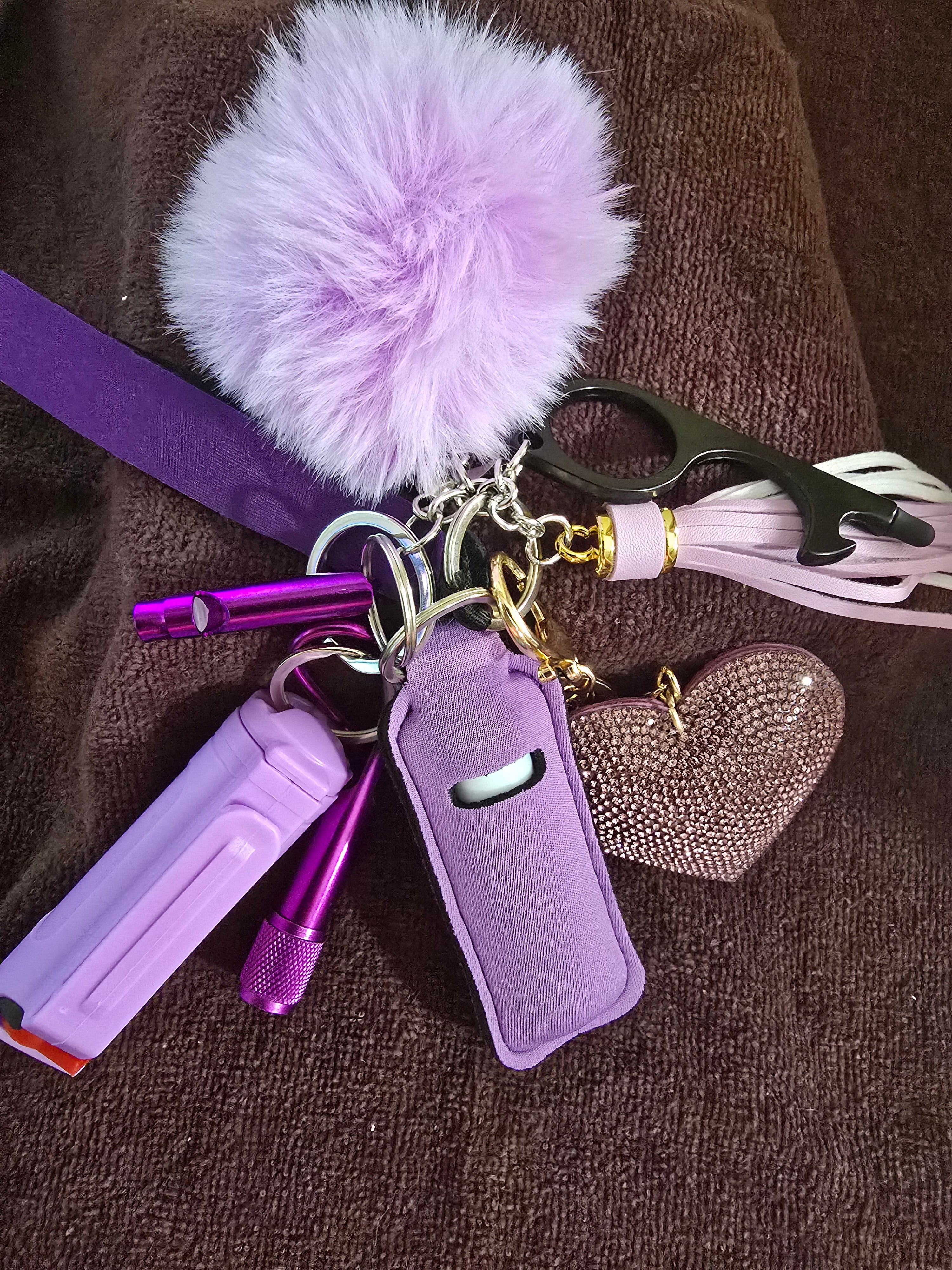 #6 "Lavender” Safety Keychain