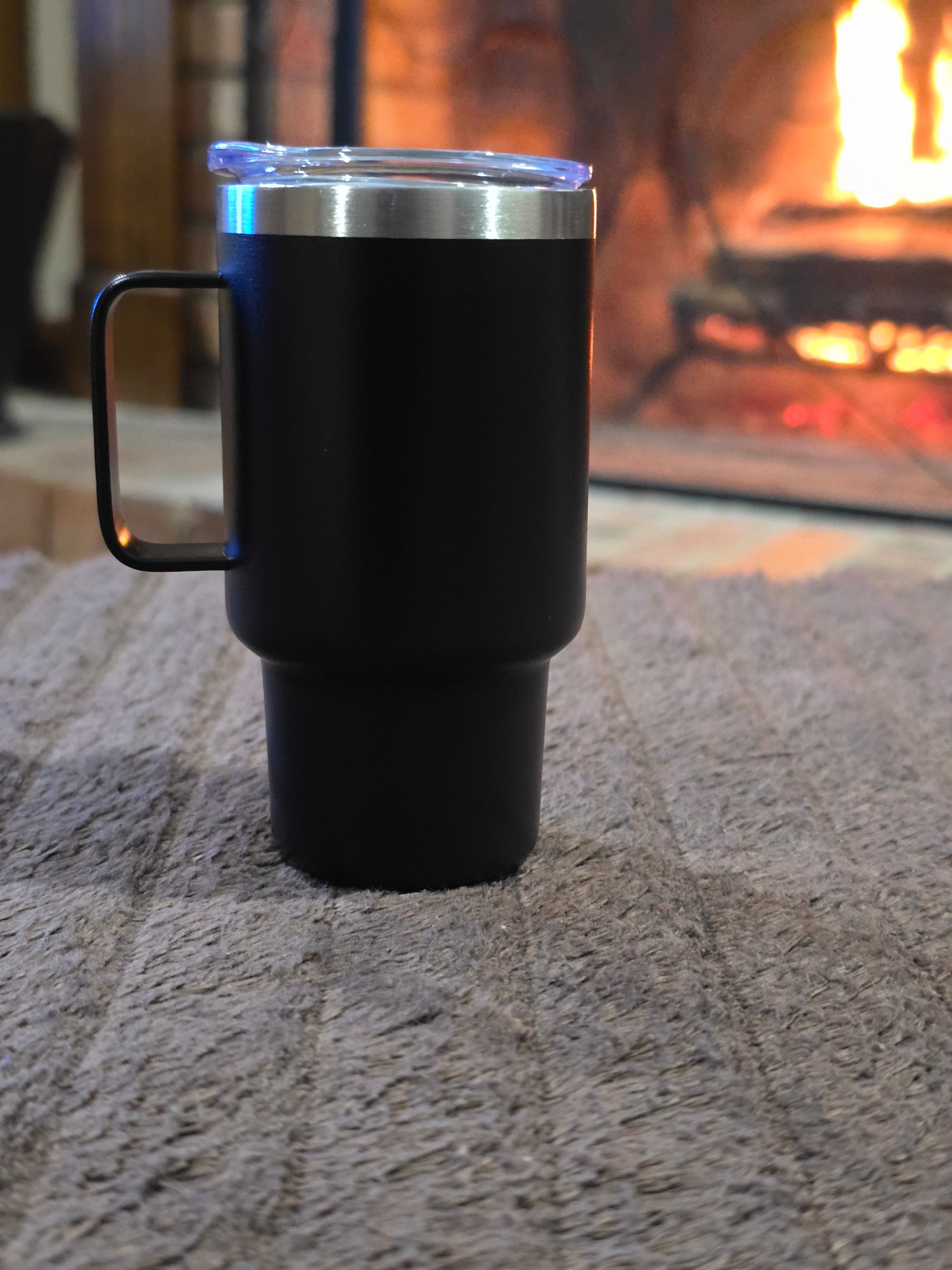 3 oz Mini Tumbler Shot Glass with handle and Metal Straw