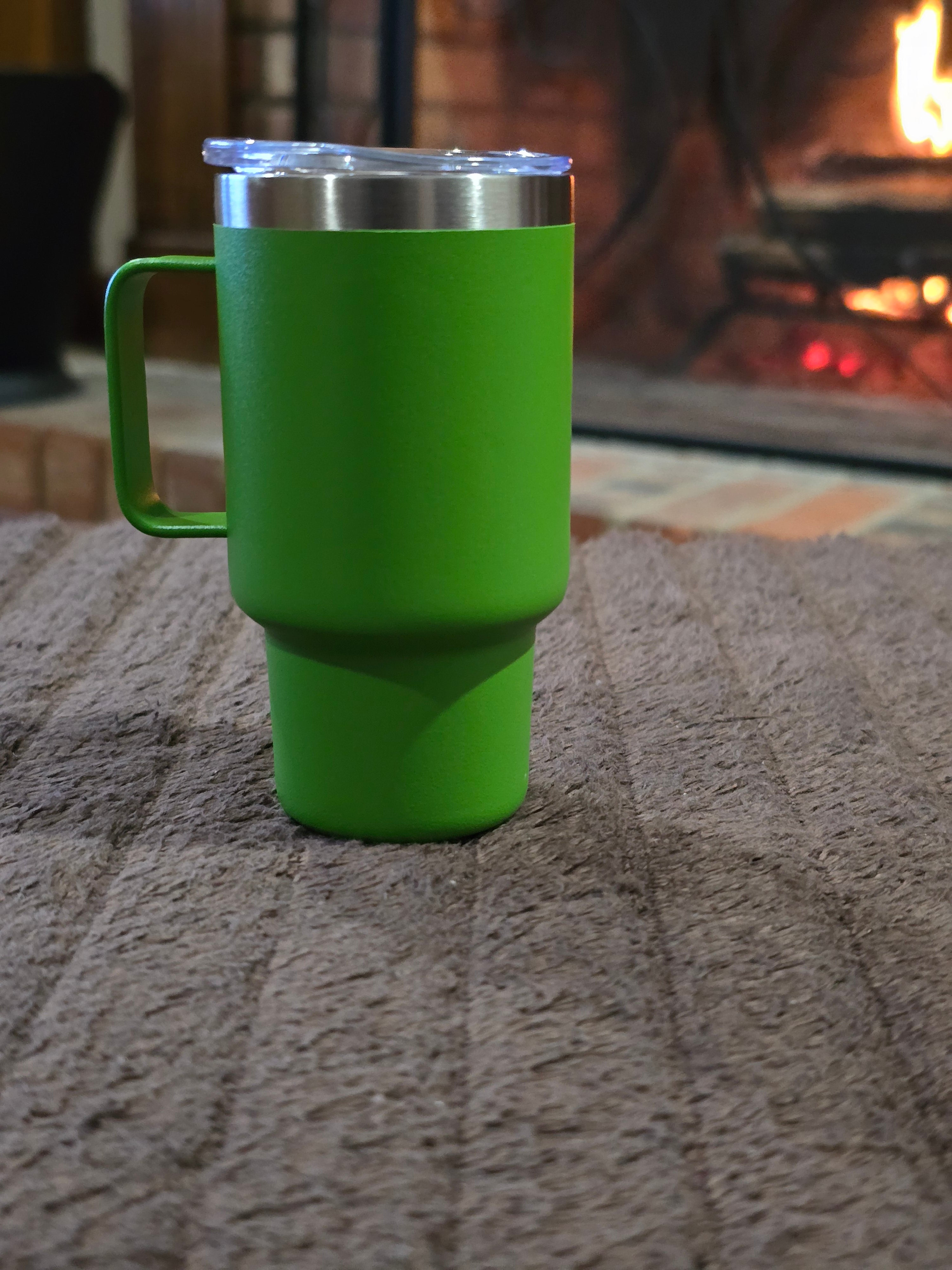 3 oz Mini Tumbler Shot Glass with handle and Metal Straw