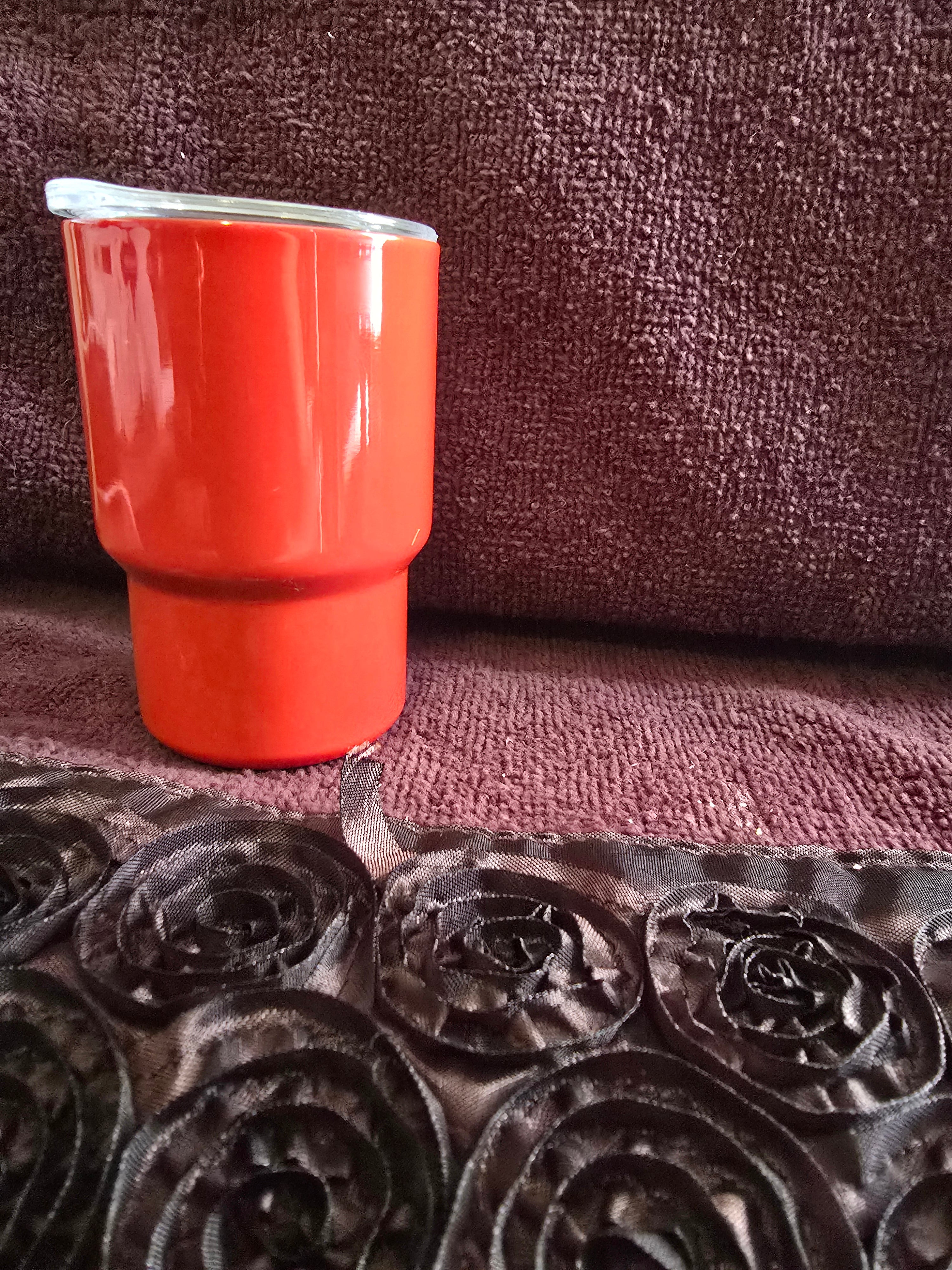 3 oz Mini Tumbler Shot Glass with Metal Straw