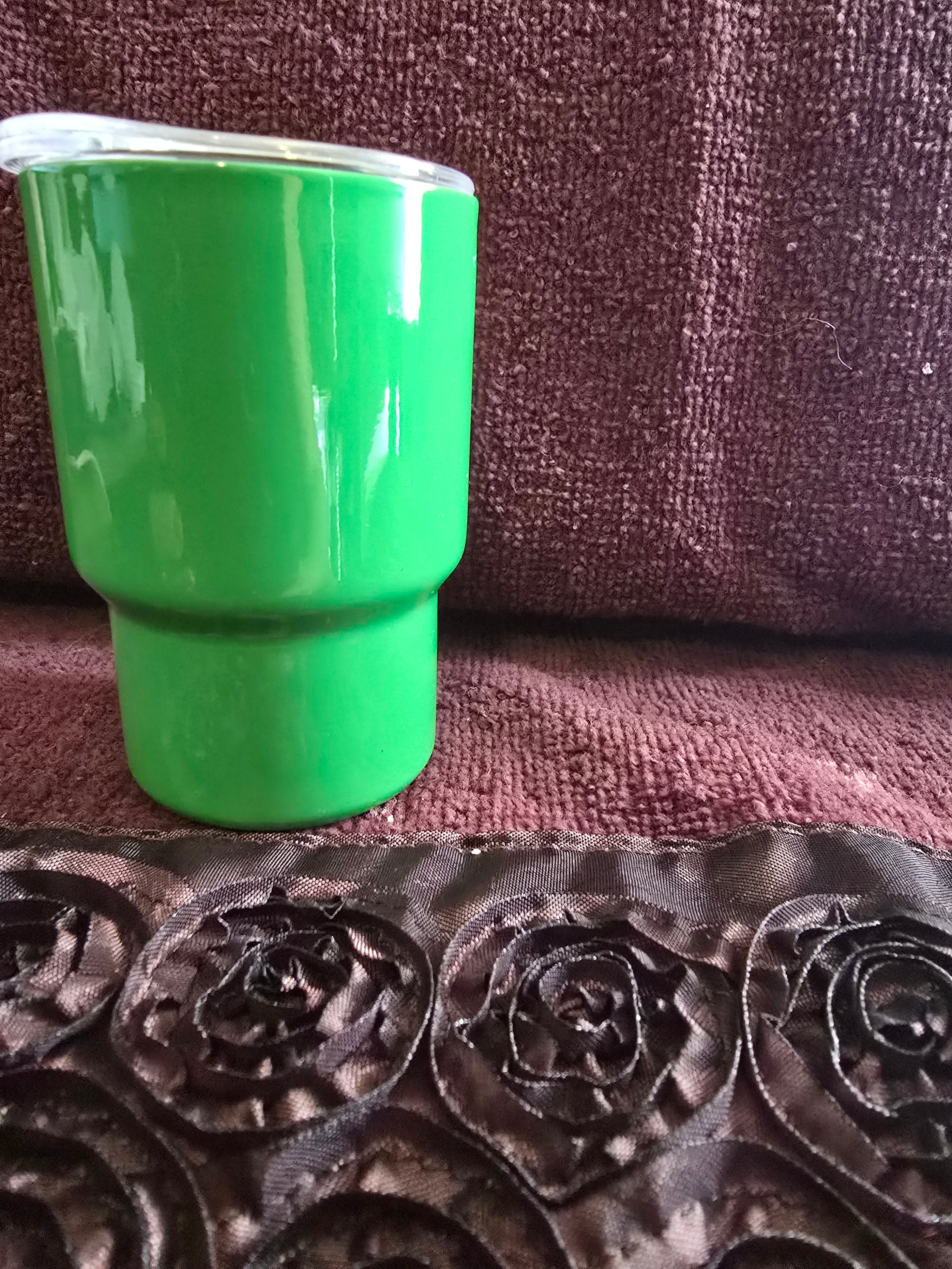 3 oz Mini Tumbler Shot Glass with Metal Straw