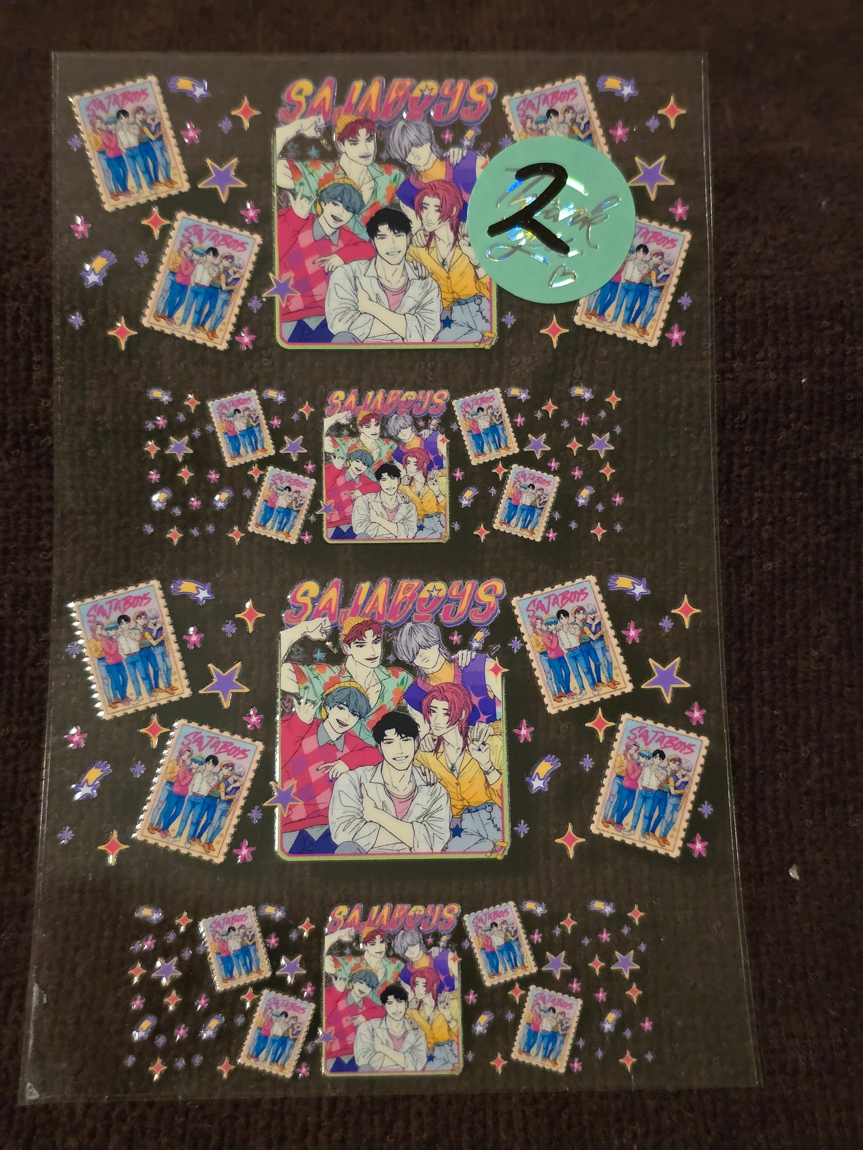 #2 K-Pop Inspired “SAJABOYS” Mini Tumbler Decal – 3 oz