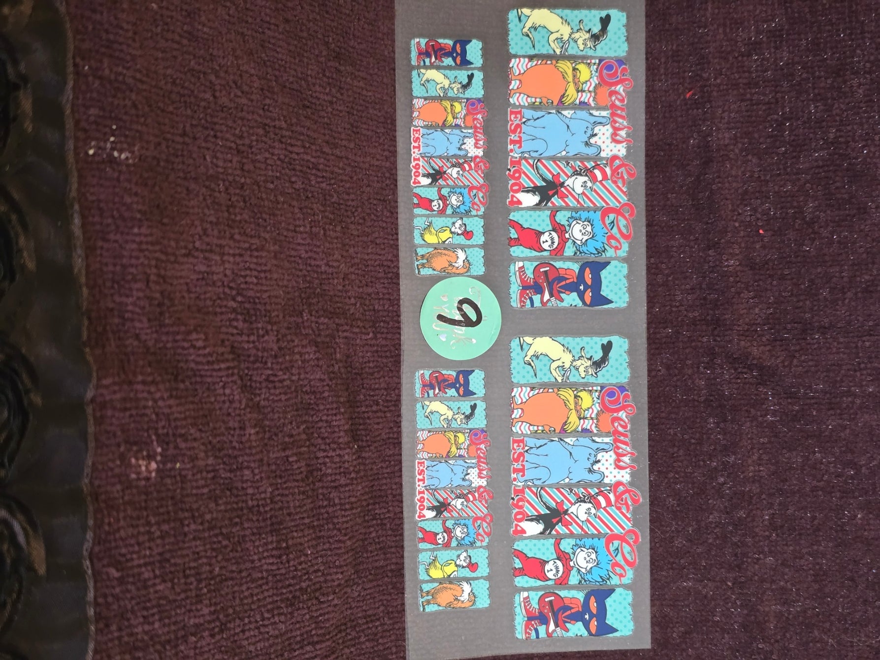 #9 📚 Whimsical Storybook Collage – 3 oz Mini Tumbler Decal