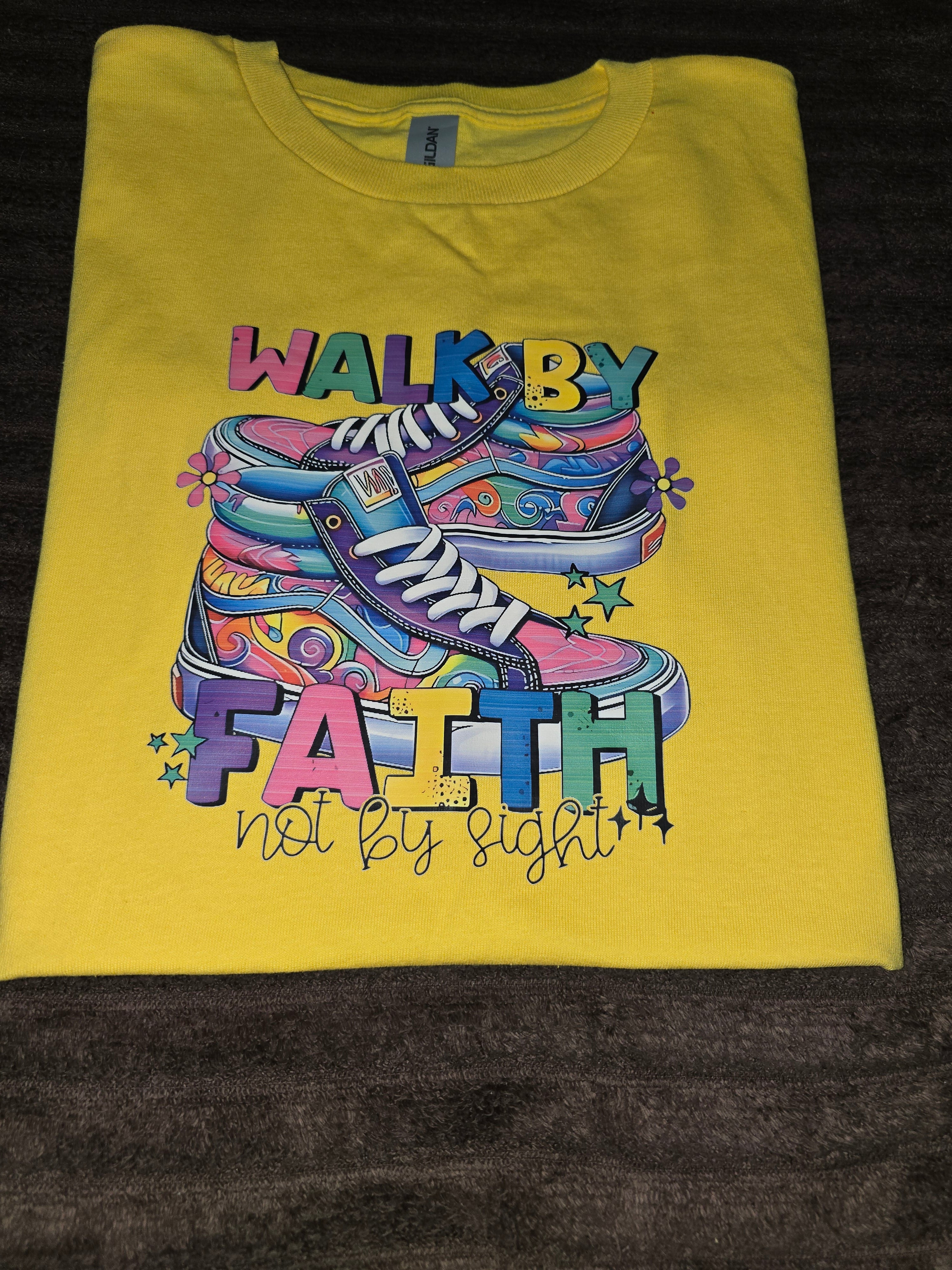 “Walk By Faith” Graphic T-Shirt